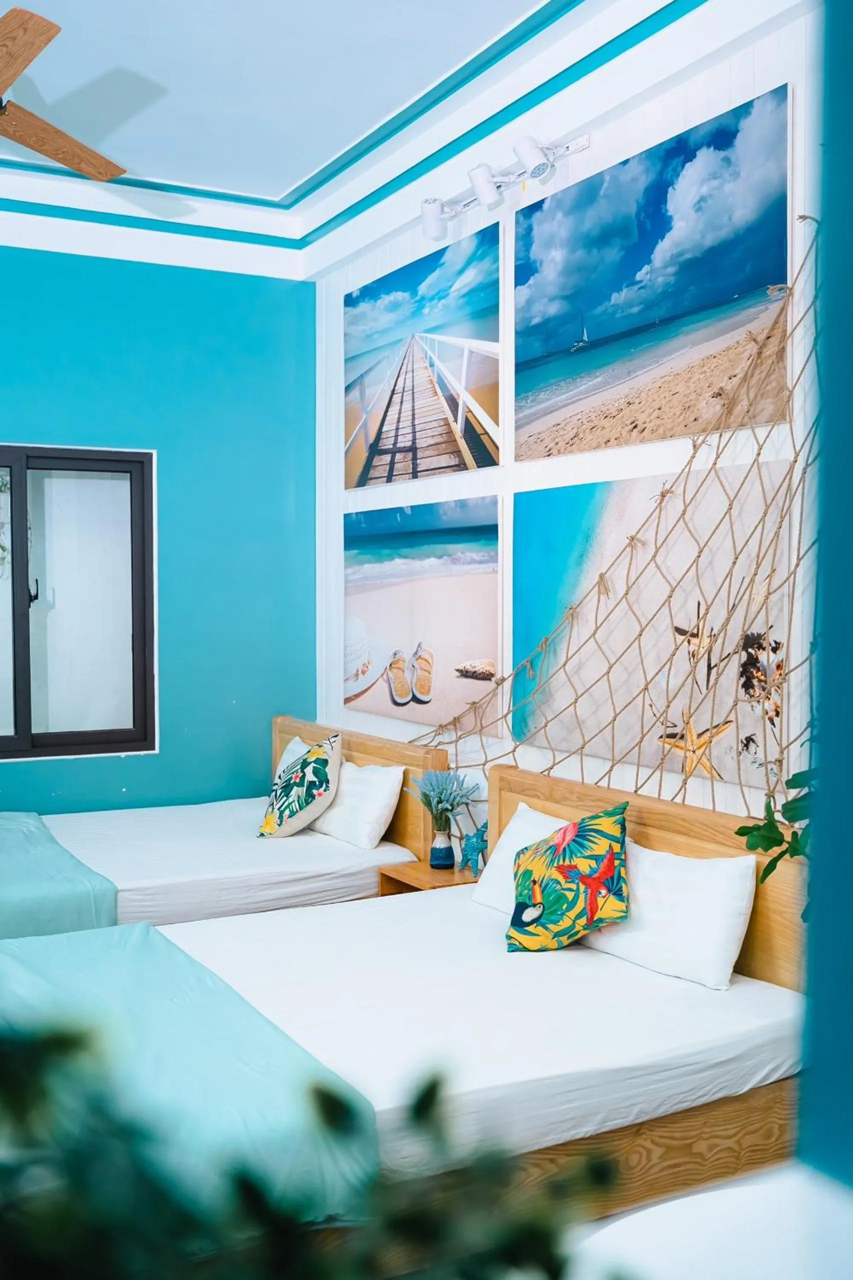 Bed in Blossom Sea Homestay Quy Nhơn