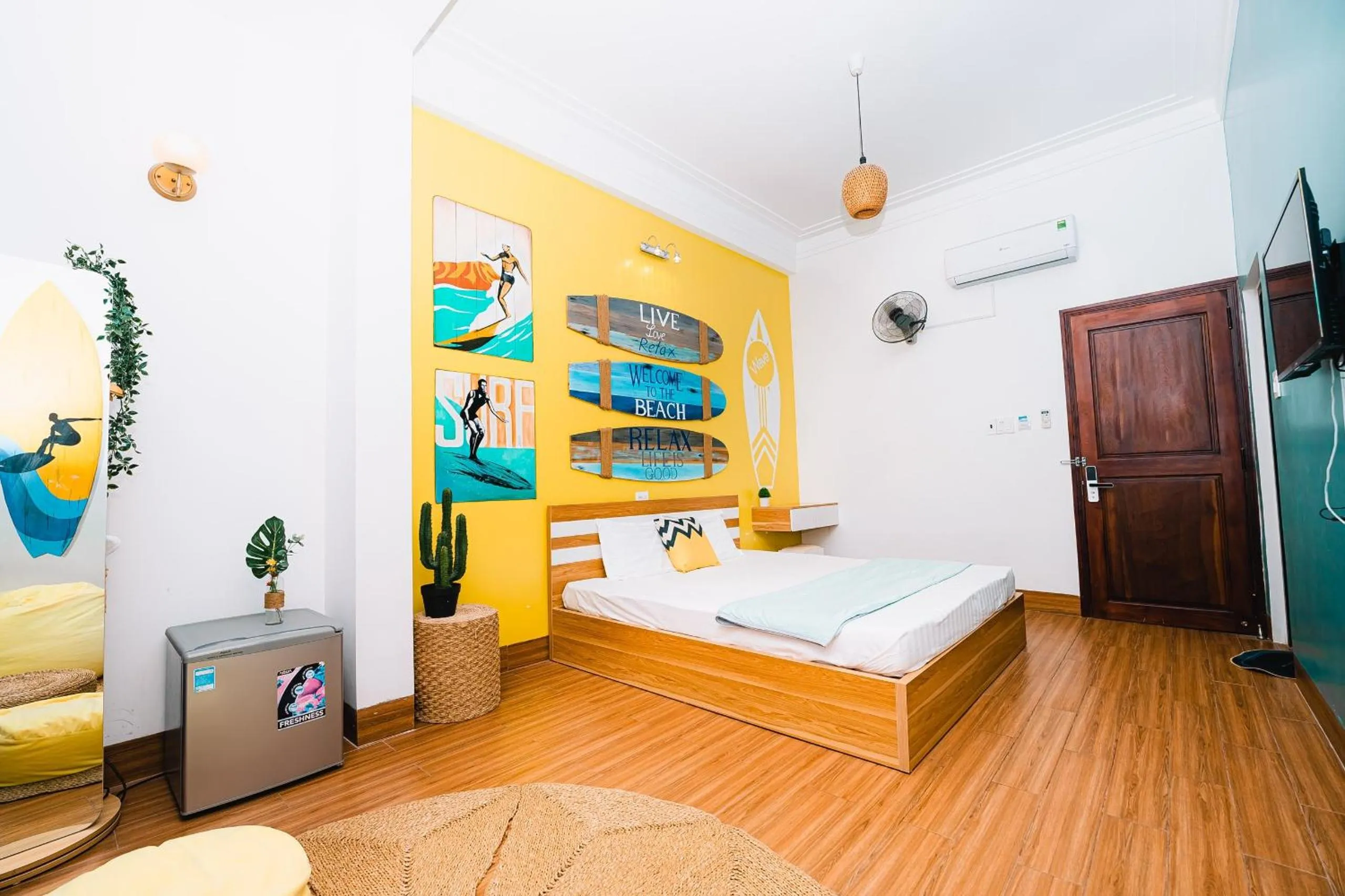 Bed in Blossom Sea Homestay Quy Nhơn