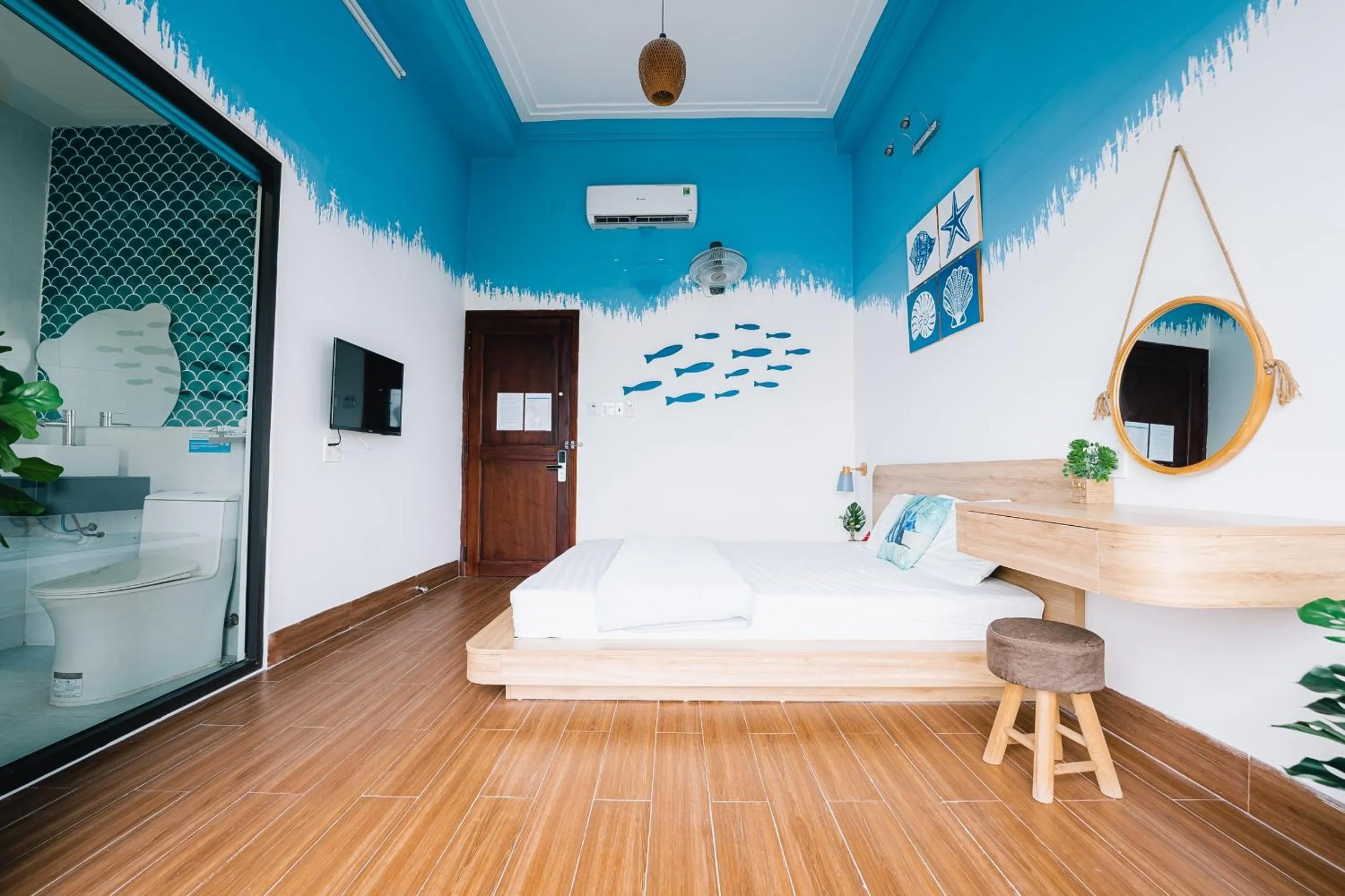Bed in Blossom Sea Homestay Quy Nhơn