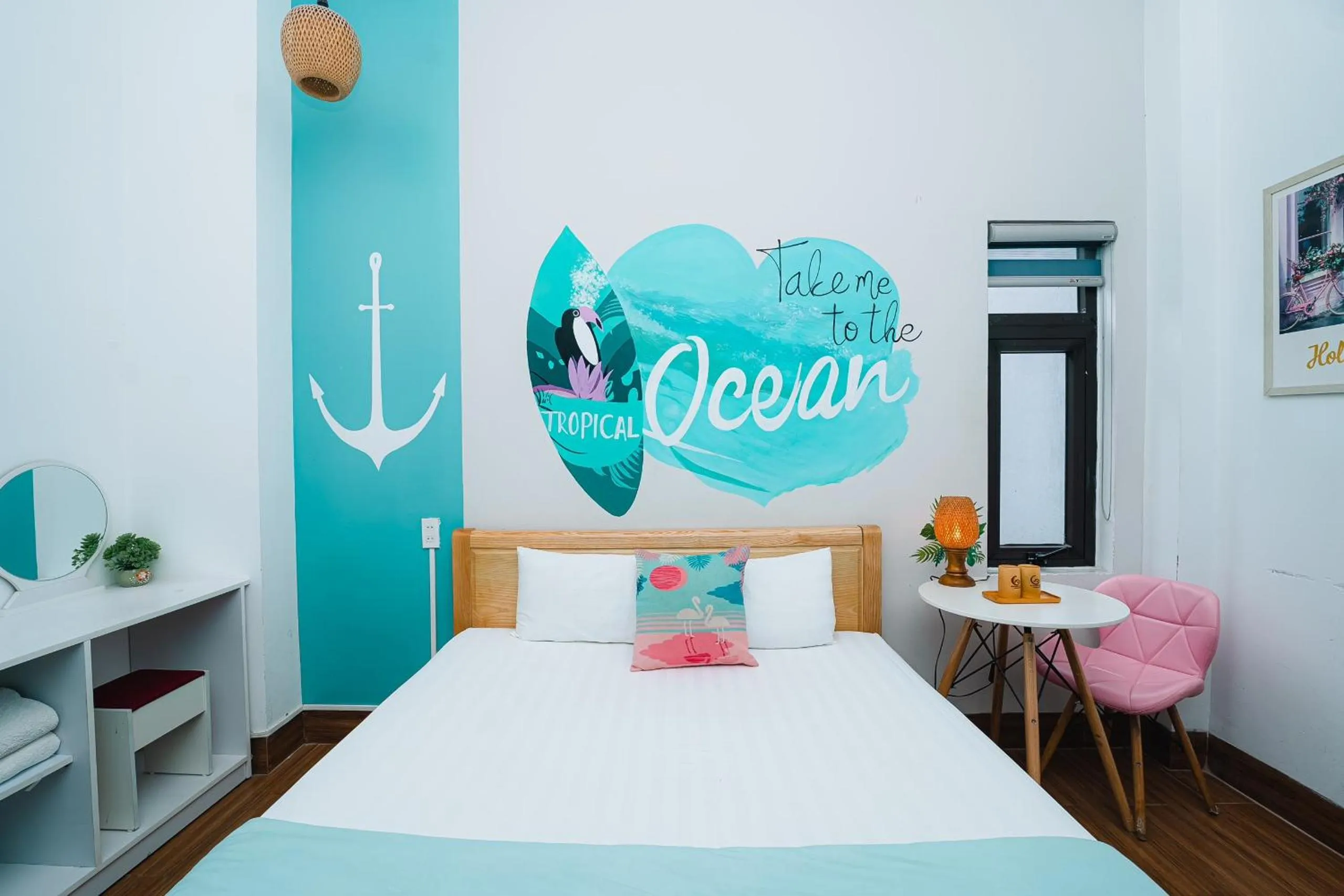 Bed in Blossom Sea Homestay Quy Nhơn