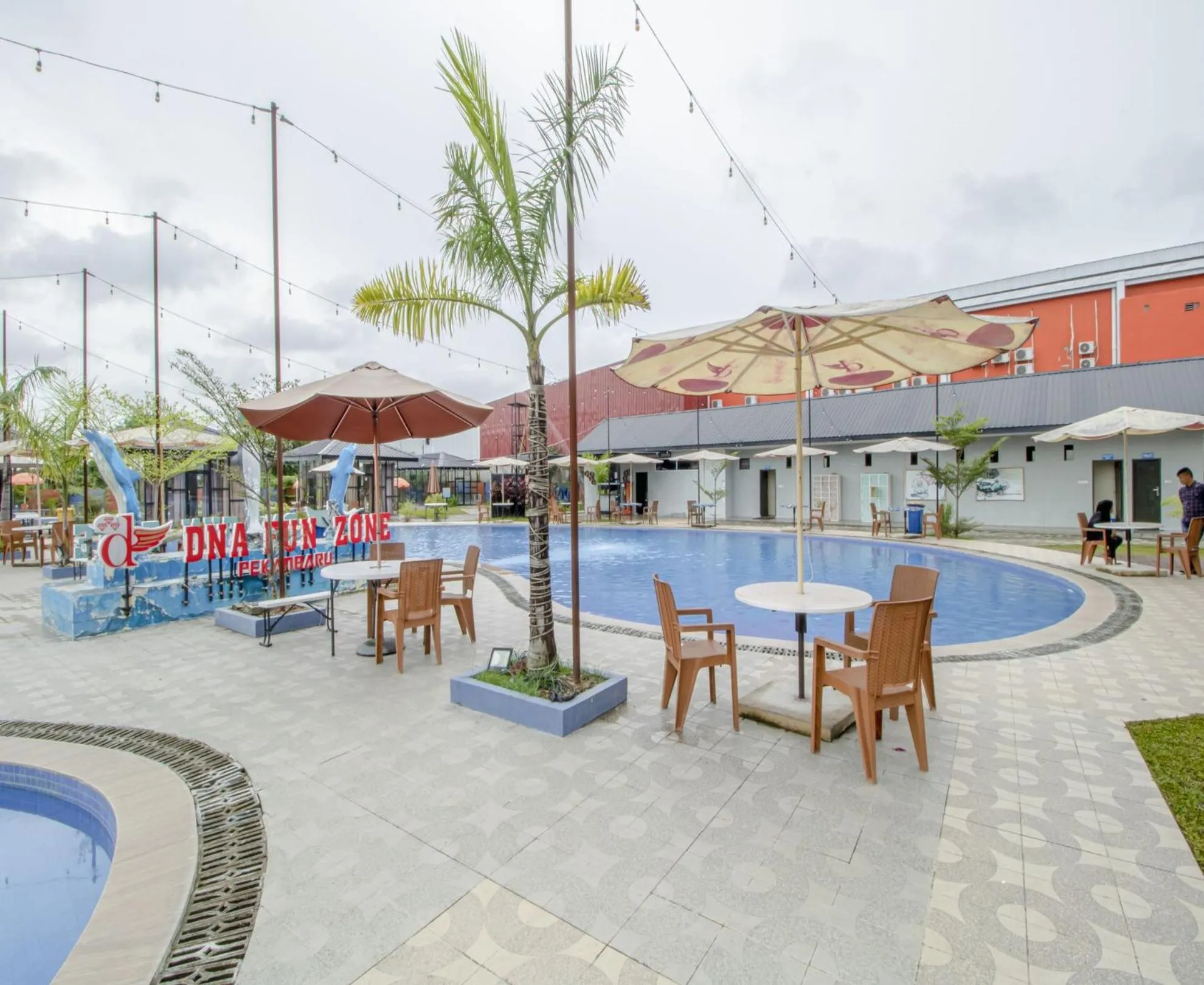 Aqua park in Dna Fun Zone Pekanbaru