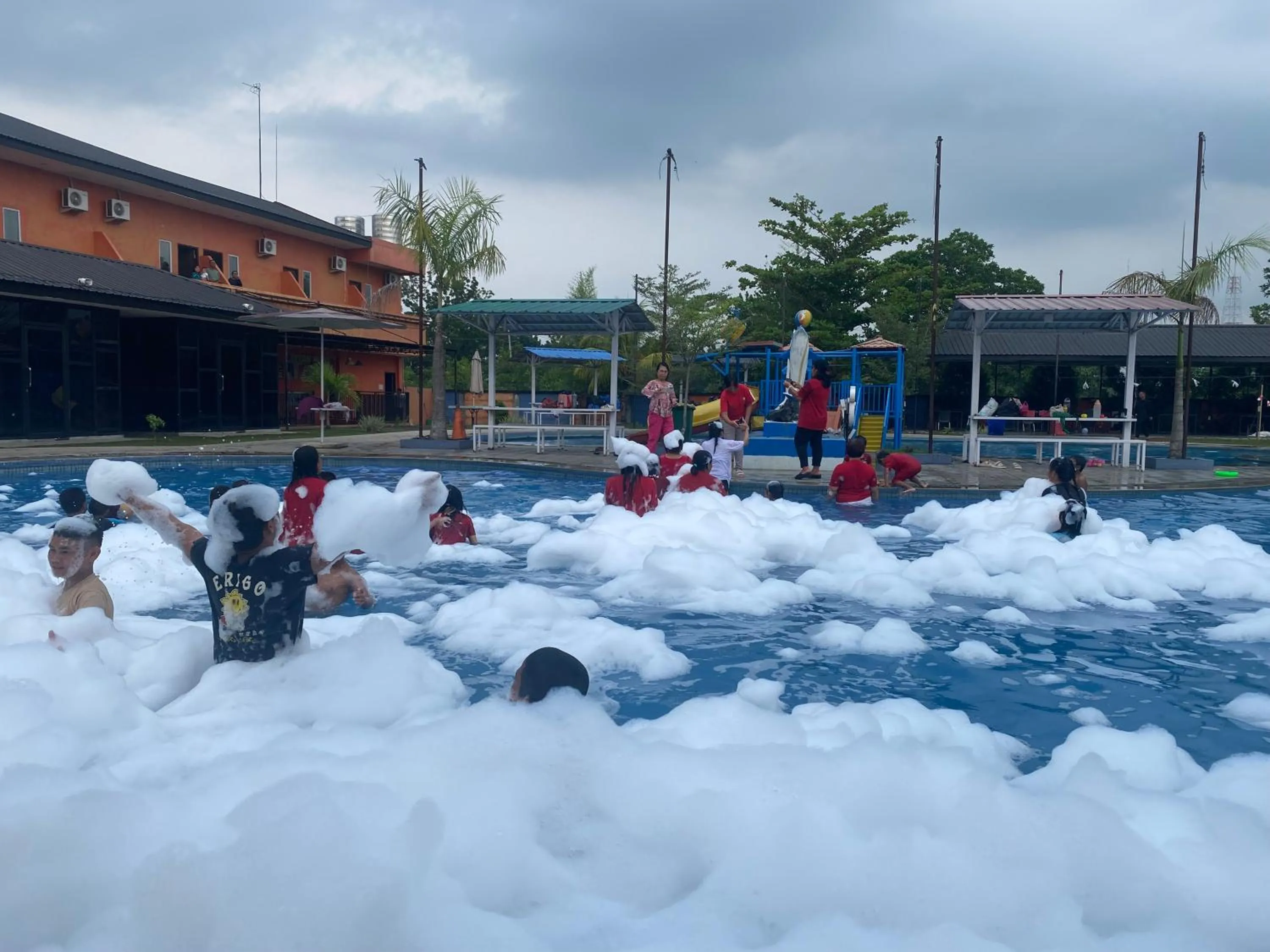 Pool view in Dna Fun Zone Pekanbaru