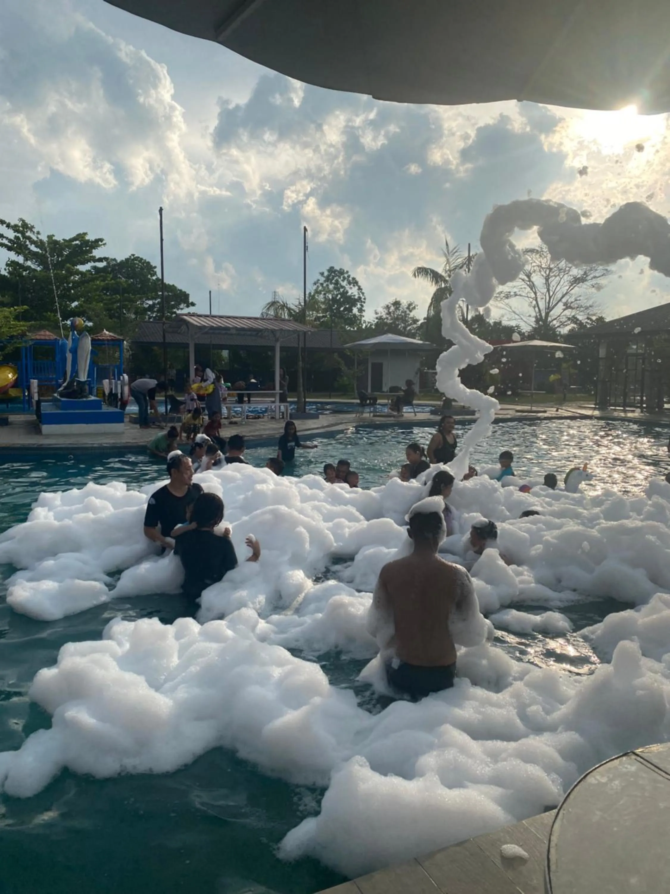 Pool view in Dna Fun Zone Pekanbaru