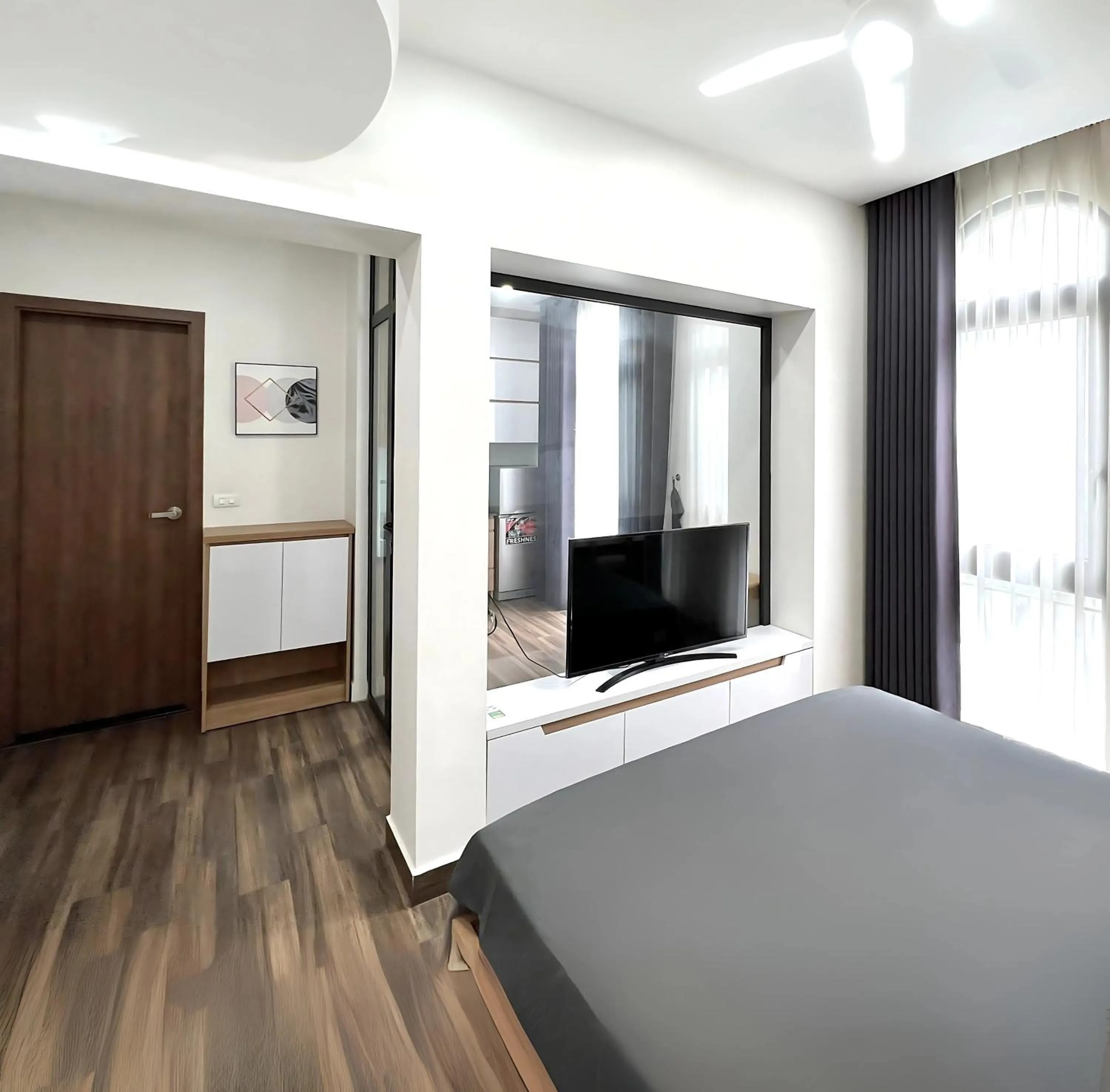 TV and multimedia, Bed in Merci Vinhomes Imperia Hai Phong