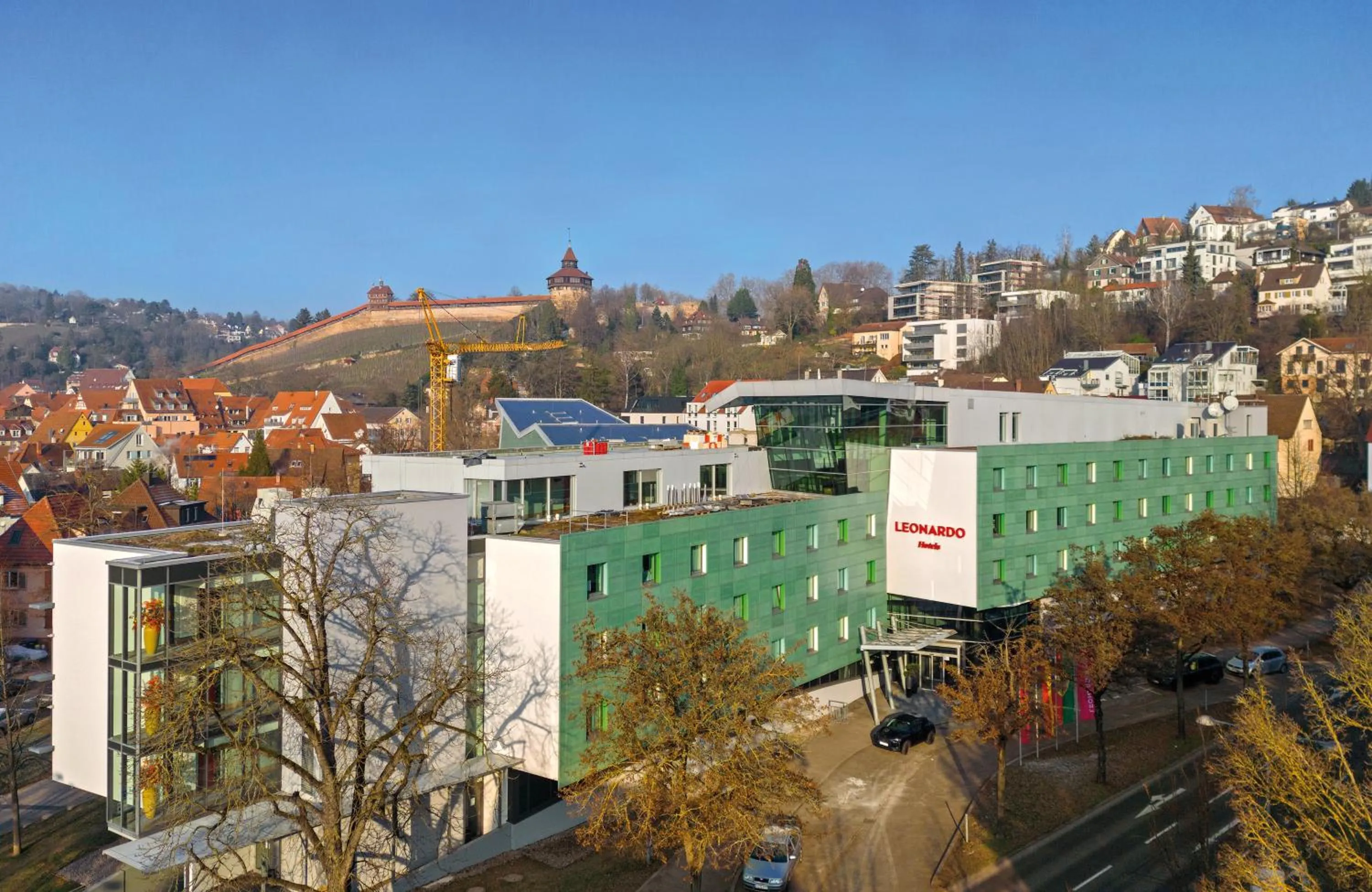 Property building in Leonardo Hotel Esslingen