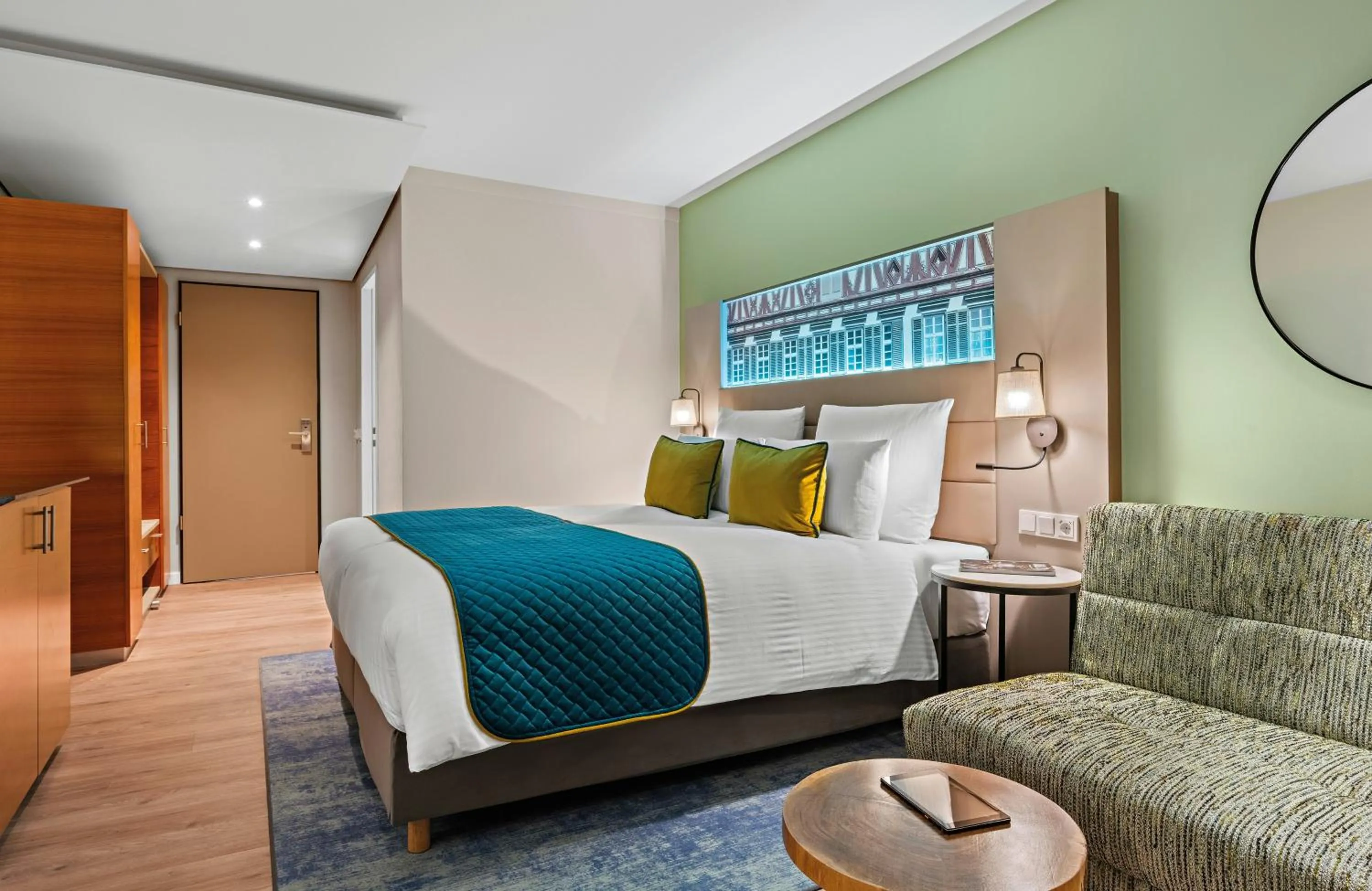 Photo of the whole room, Bed in Leonardo Hotel Esslingen