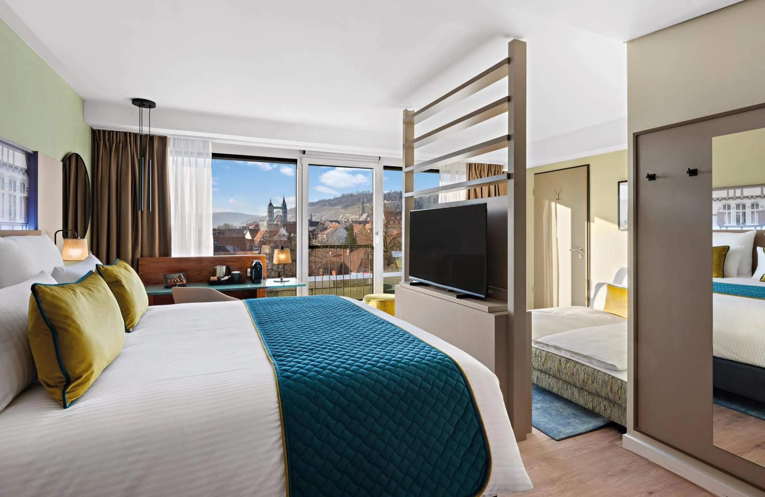 Bed in Leonardo Hotel Esslingen