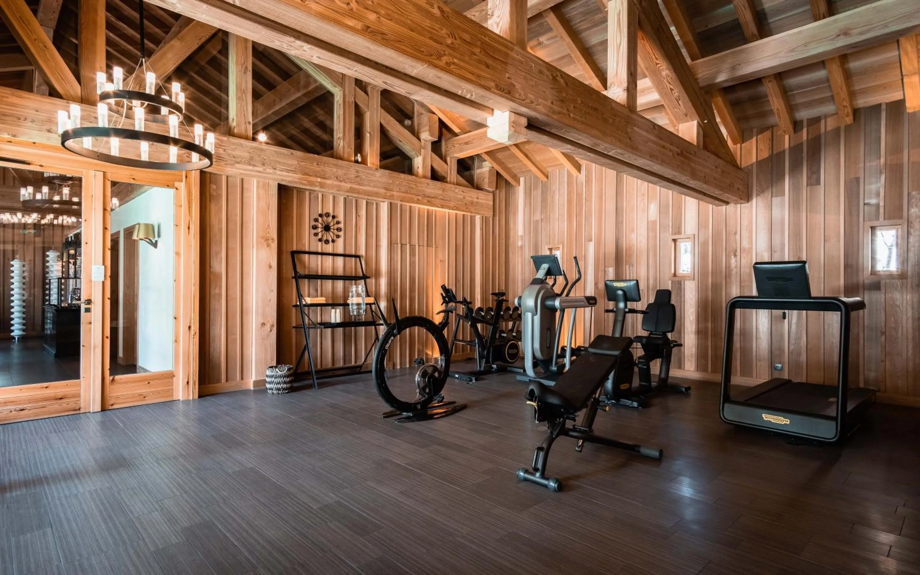 Spa and wellness centre/facilities in Hôtel LE BLIZZARD