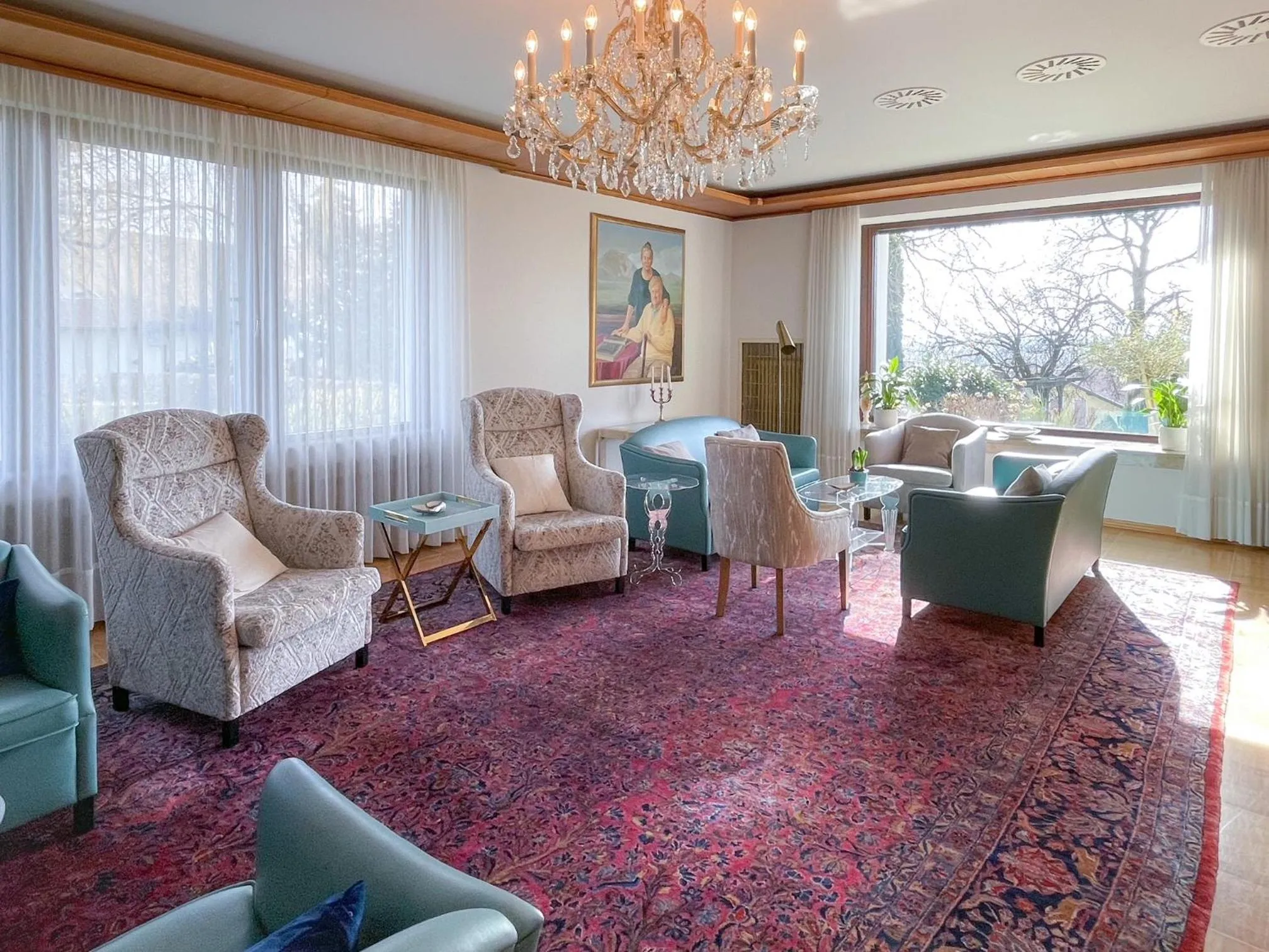 Seating area in Landhaus zu Kürenberg