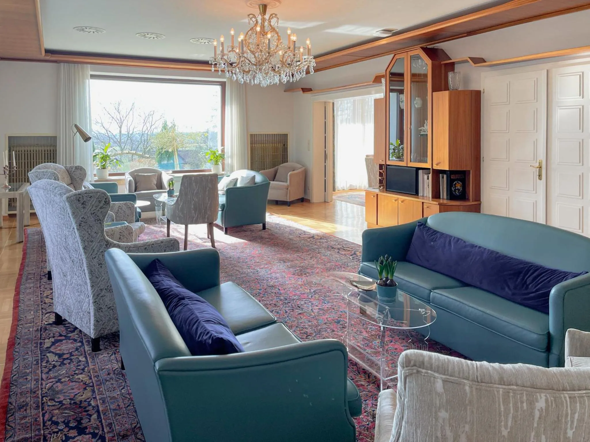 Communal lounge/ TV room in Landhaus zu Kürenberg