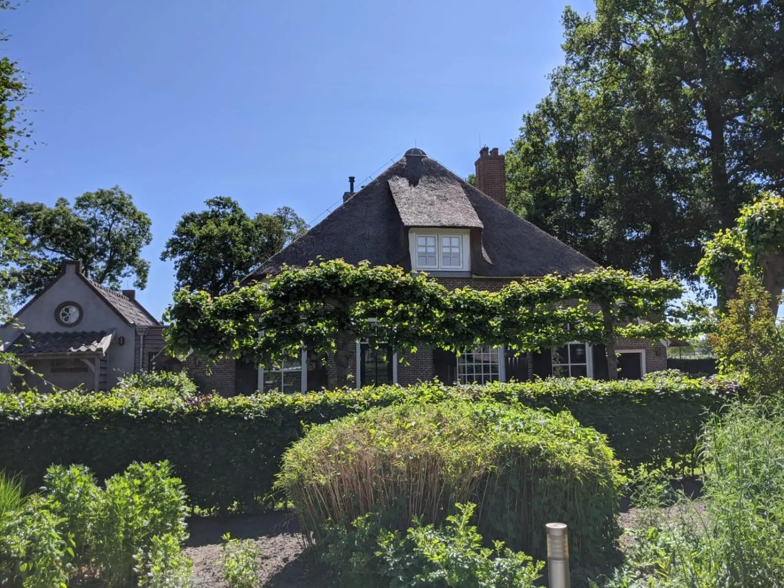 Garden in Bed & Breakfast De Oude Heerd