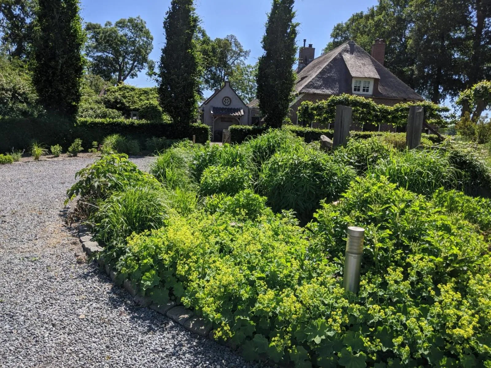 Garden in Bed & Breakfast De Oude Heerd