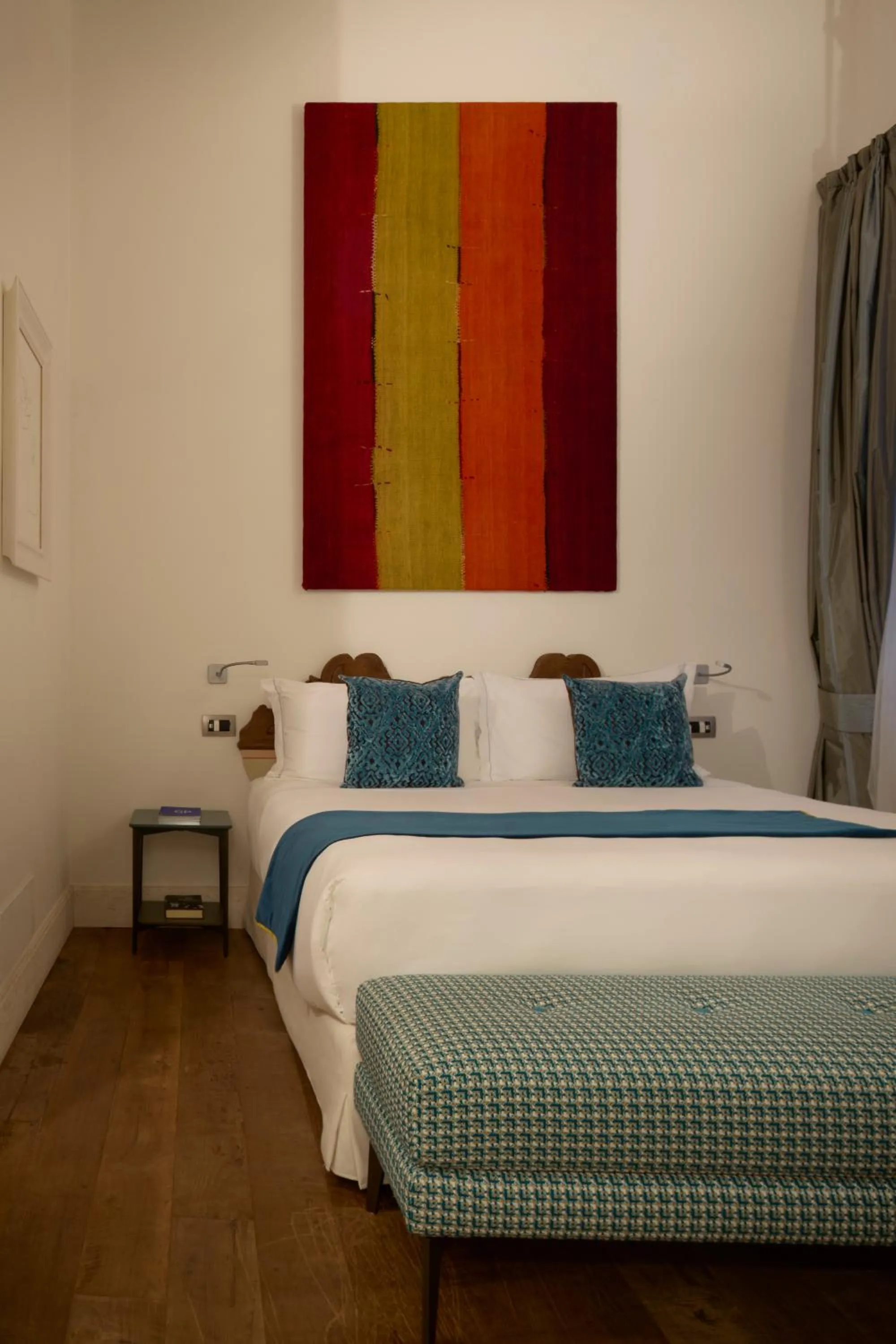 Bed in Palazzo Delle Pietre - Luxury Apartments