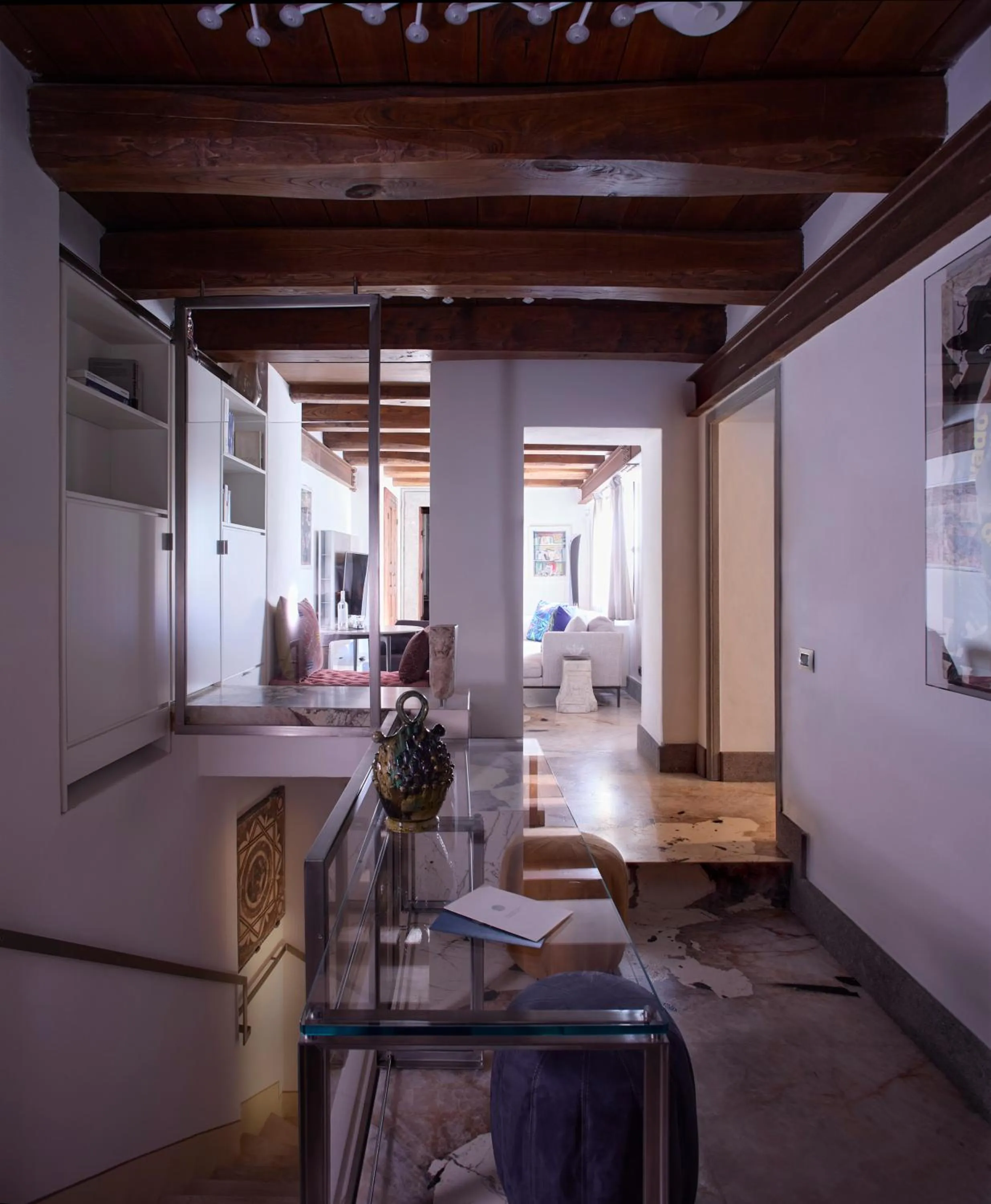 Living room in Palazzo Delle Pietre - Luxury Apartments