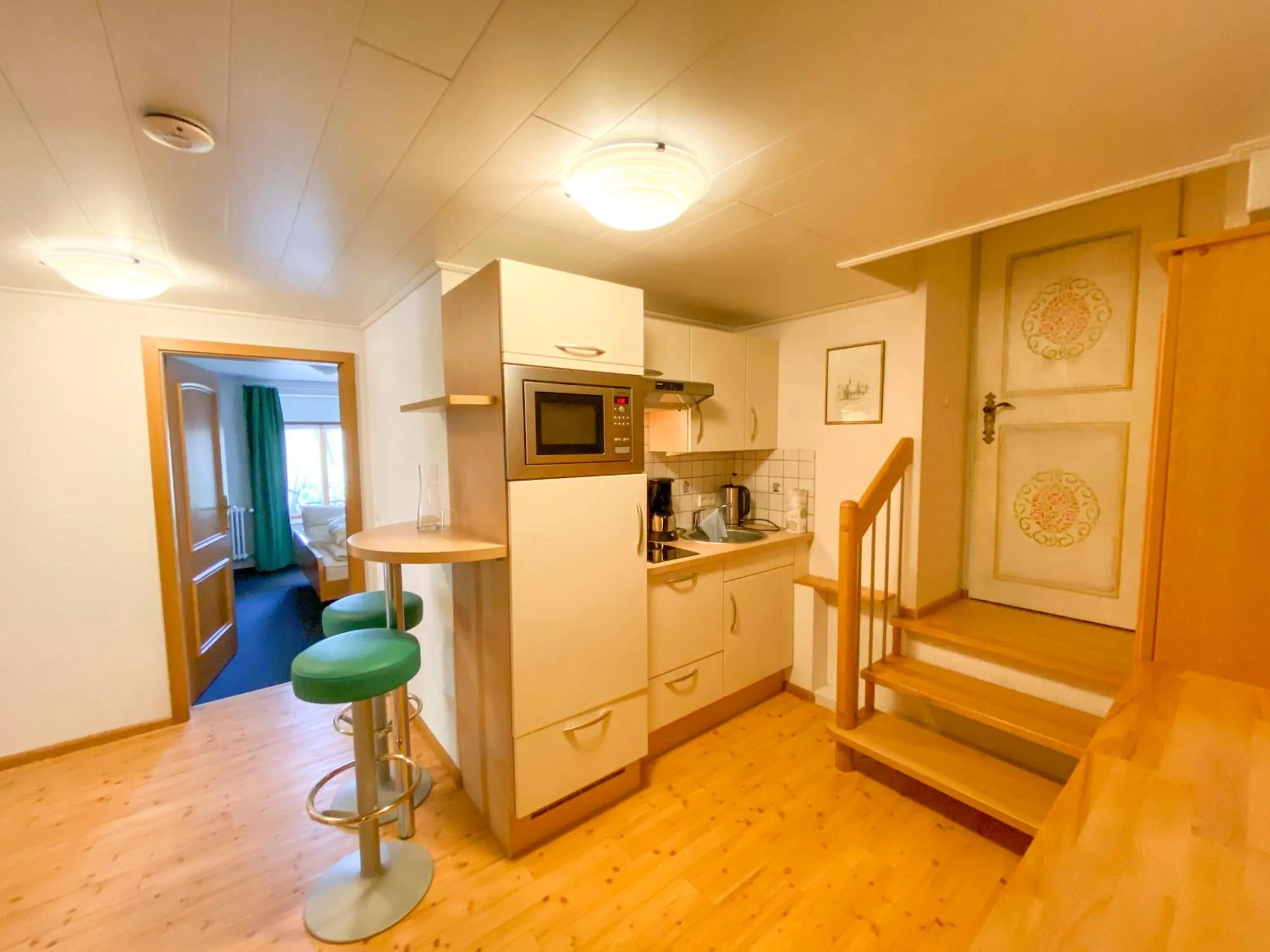 Kitchen or kitchenette in Landgasthof Adler Pelzmühle
