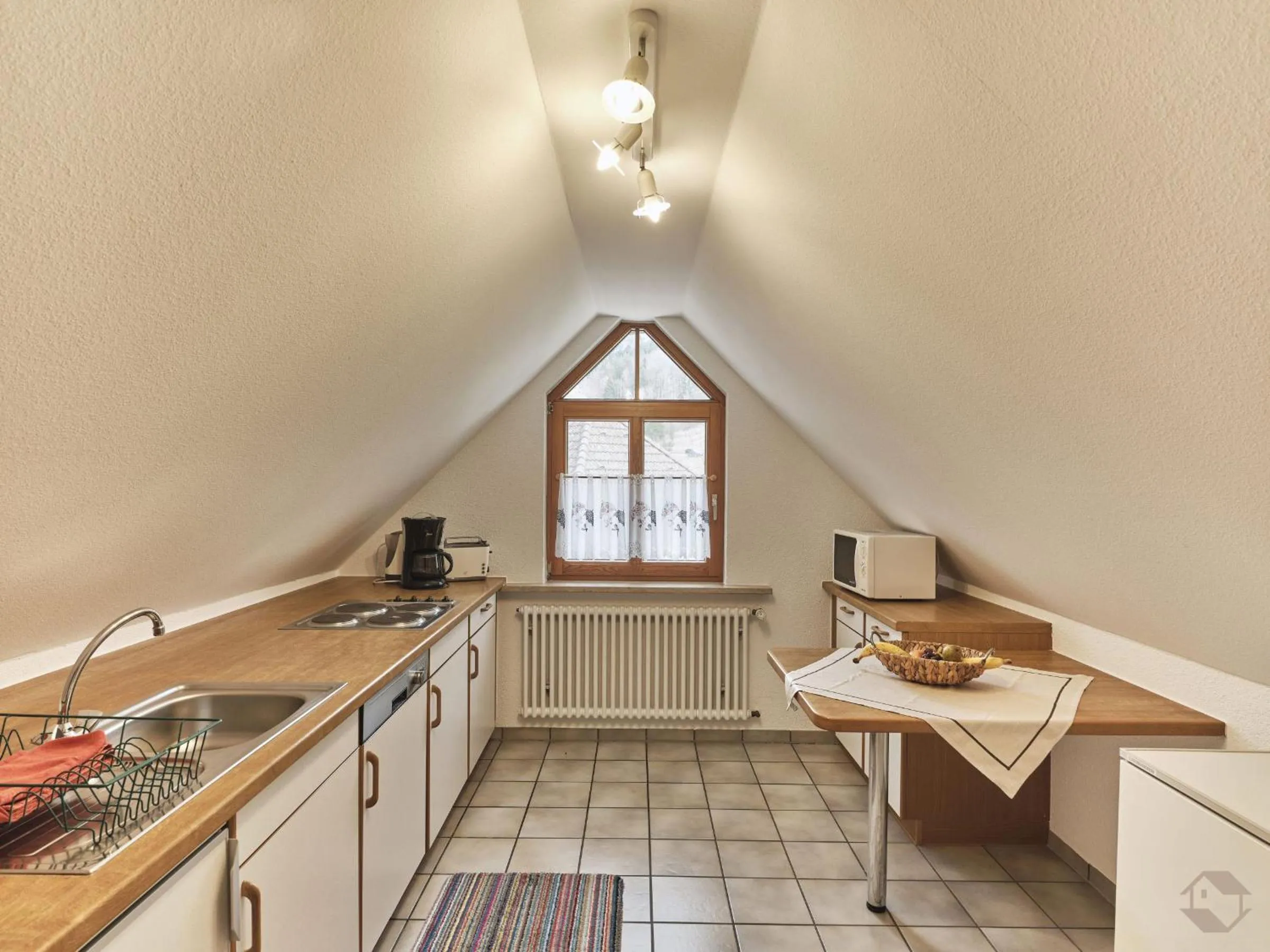 Kitchen or kitchenette in Landgasthof Adler Pelzmühle