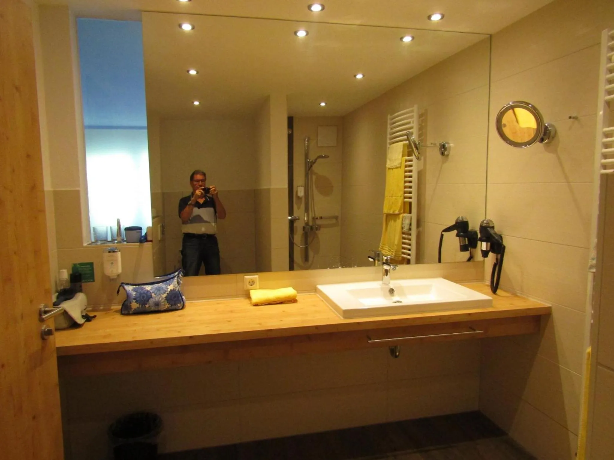 Bathroom in Landgasthof Adler Pelzmühle