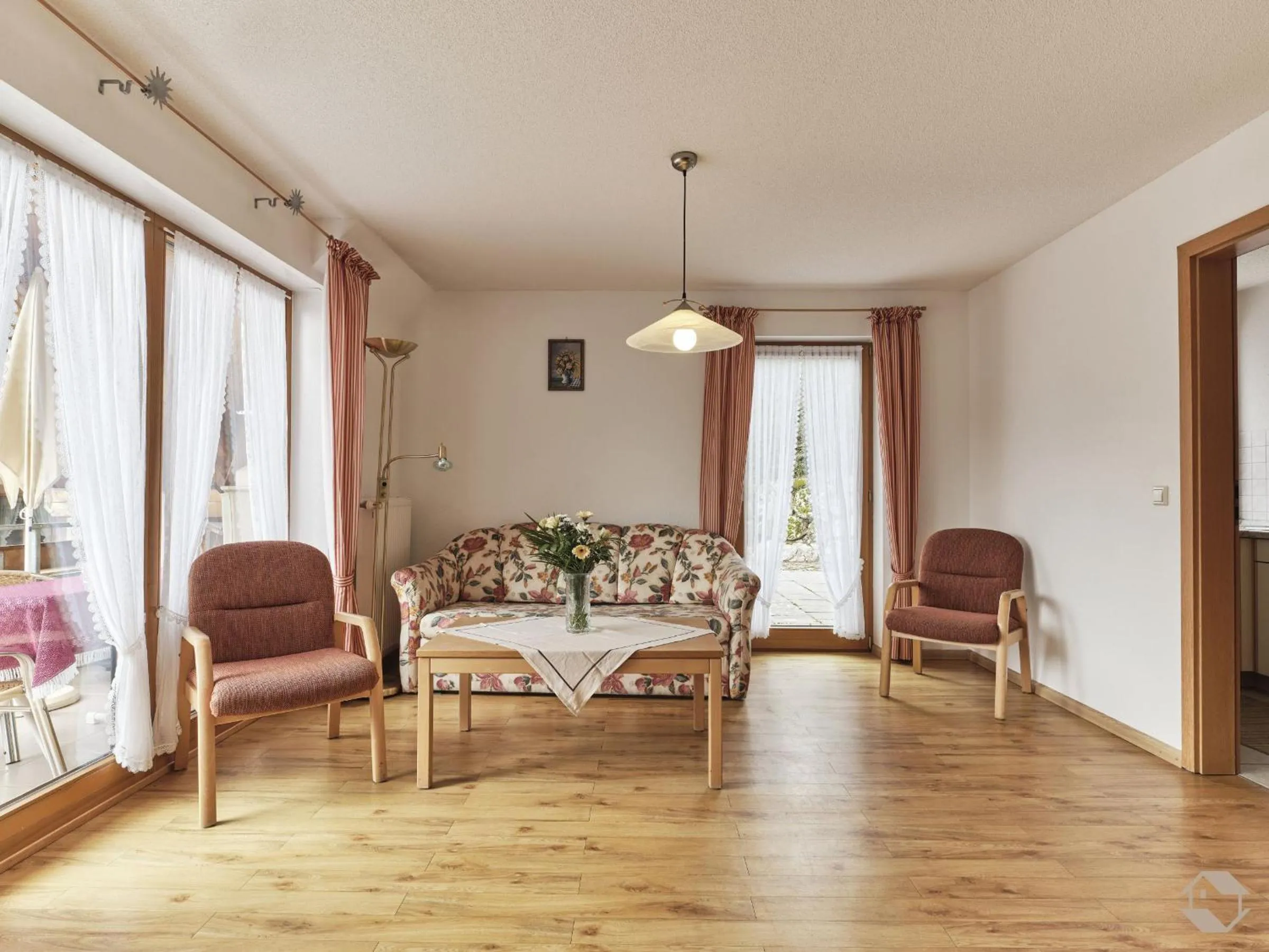 Living room in Landgasthof Adler Pelzmühle