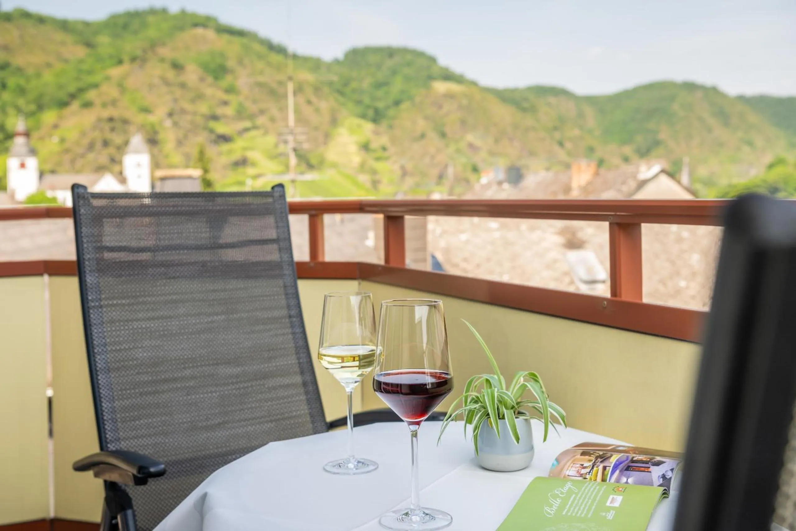 Balcony/Terrace in Schloß-Hotel Petry