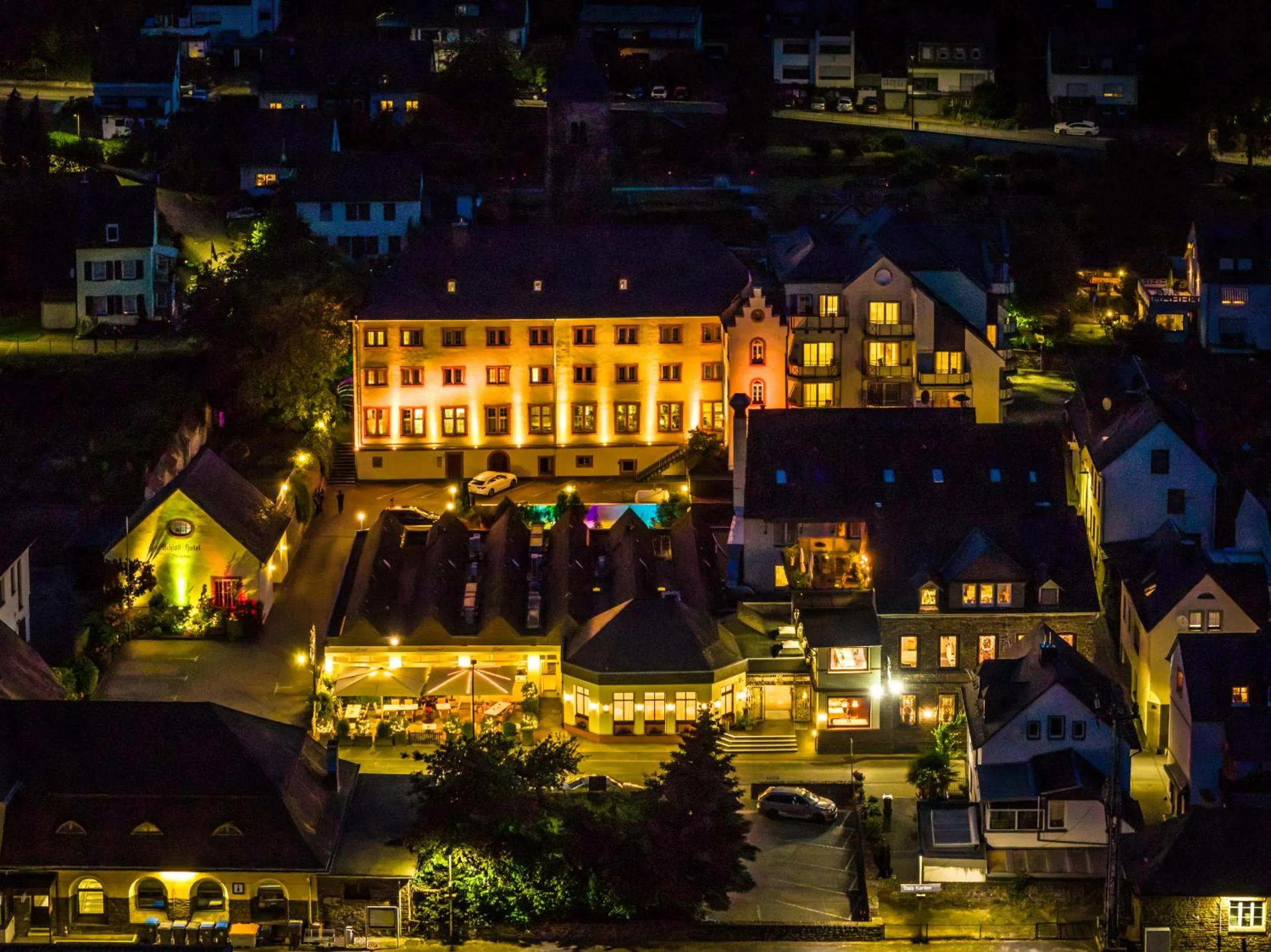 Property building in Schloß-Hotel Petry