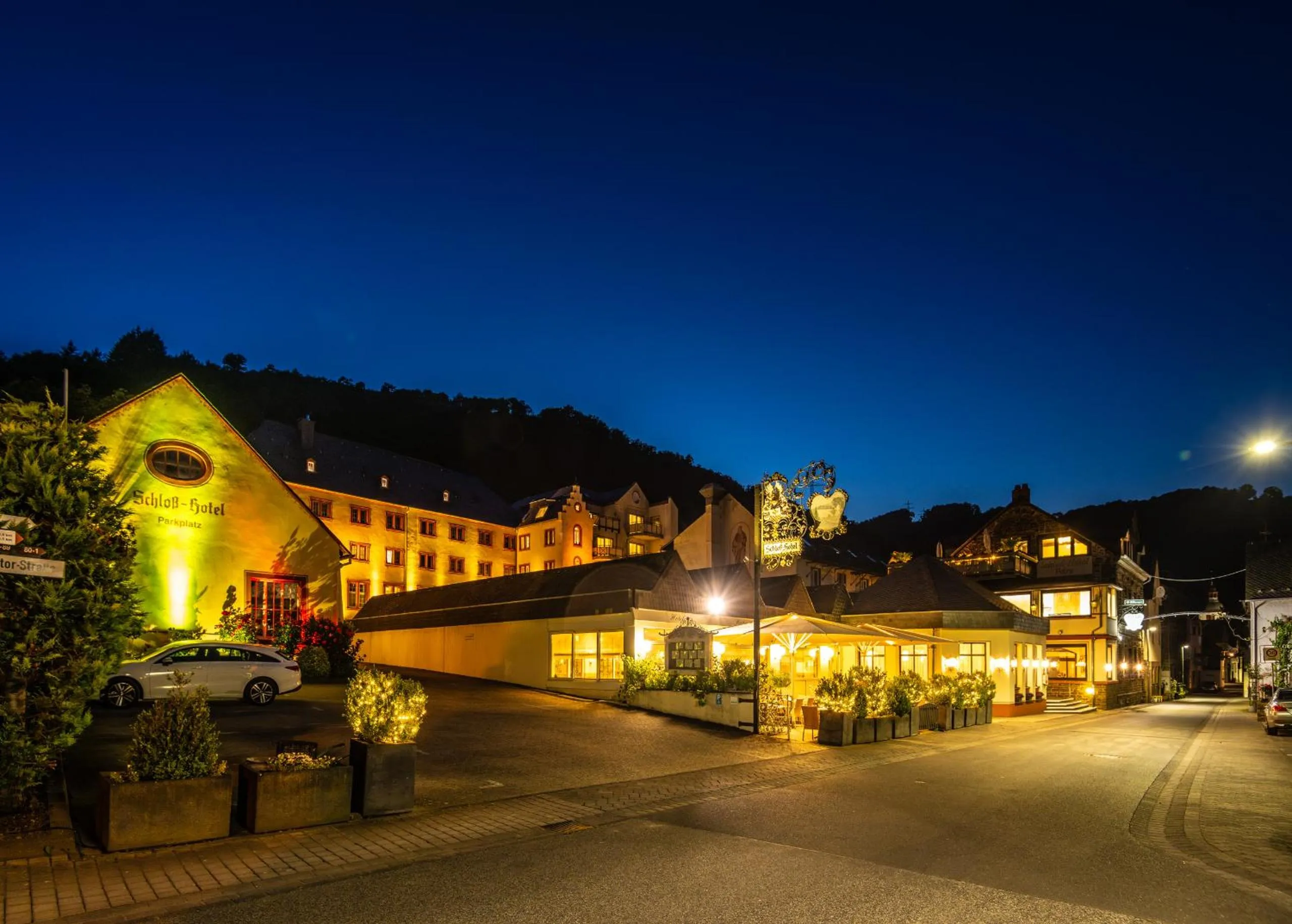 Property building in Schloß-Hotel Petry