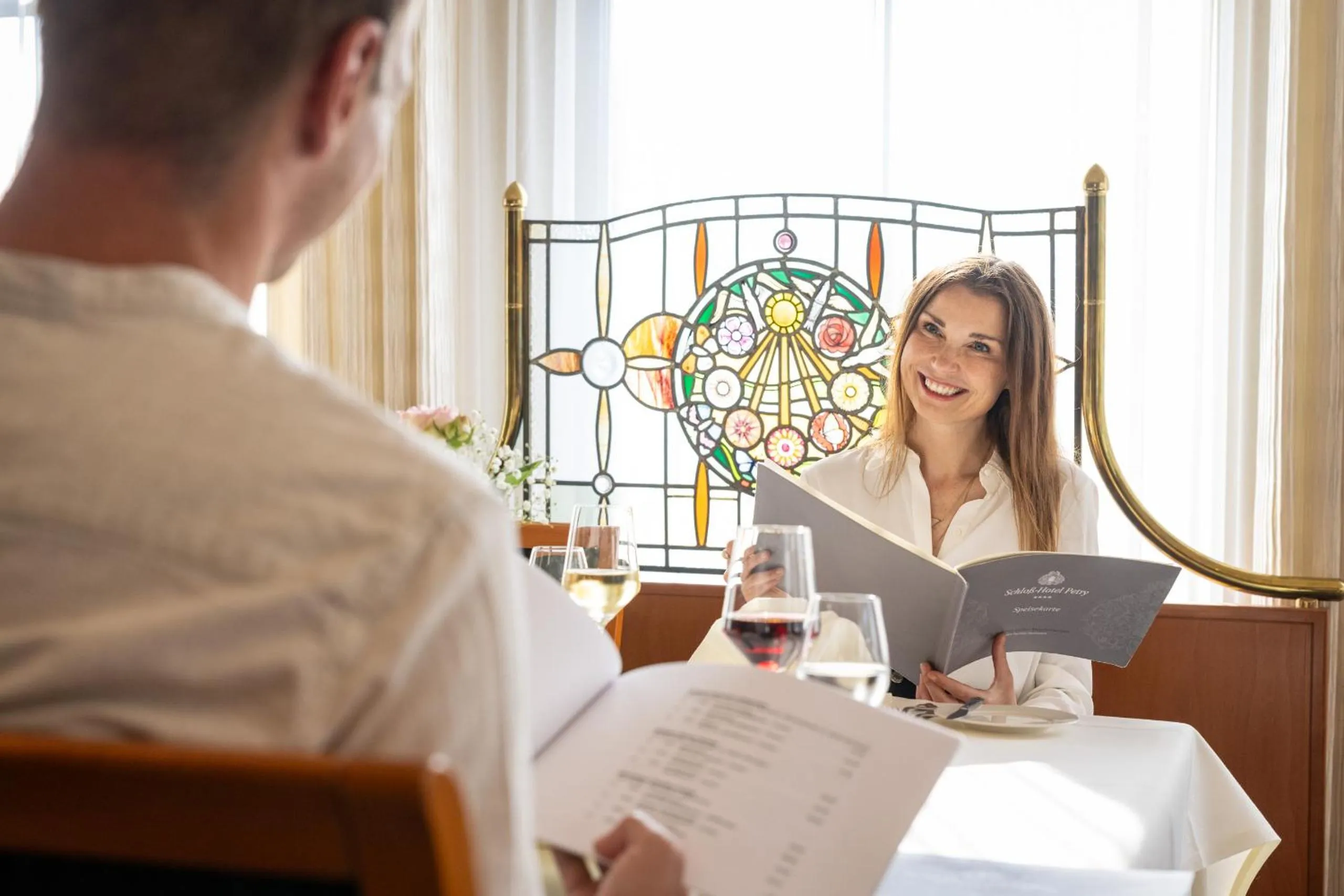 Restaurant/places to eat in Schloß-Hotel Petry