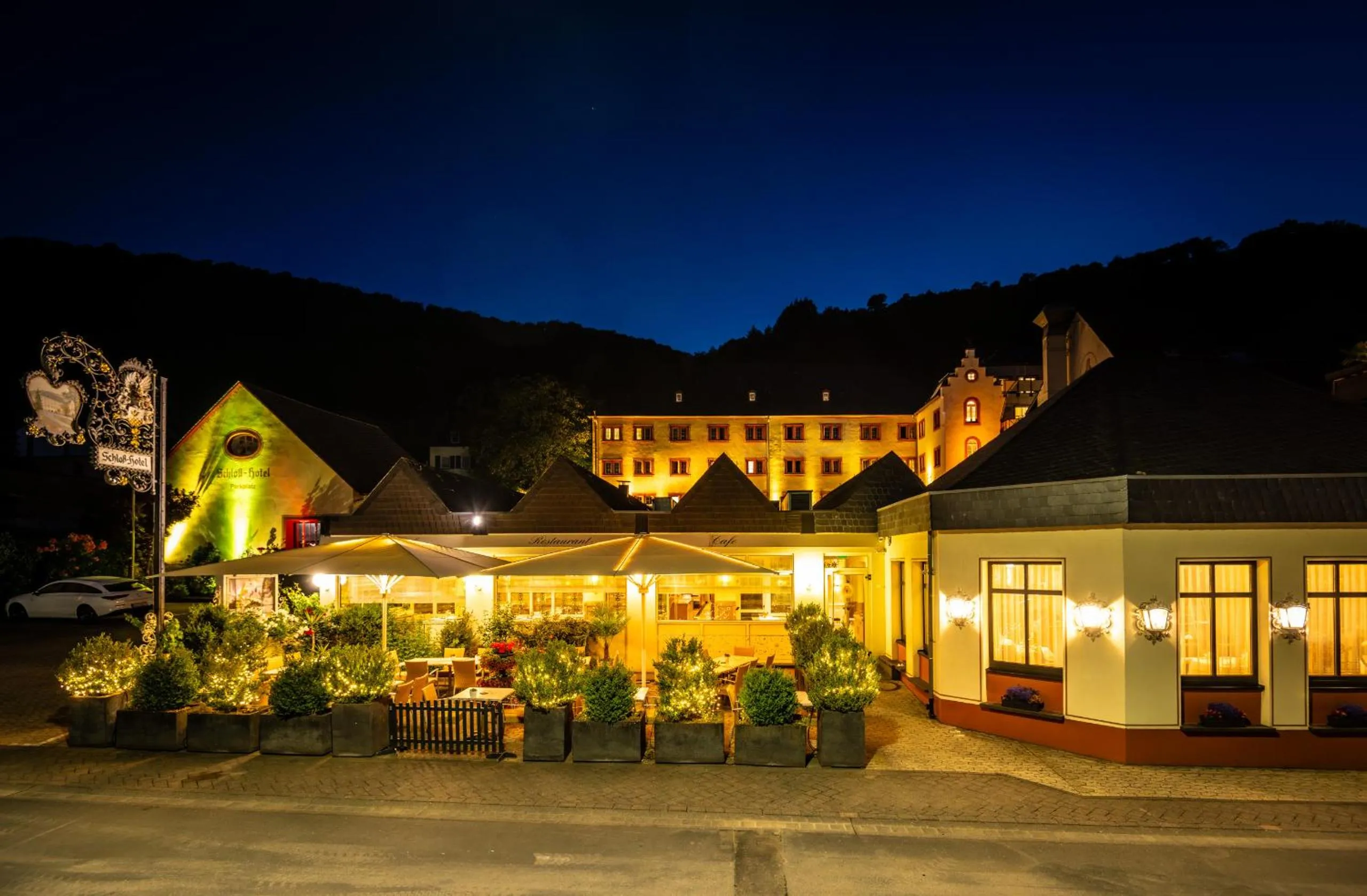 Property building in Schloß-Hotel Petry