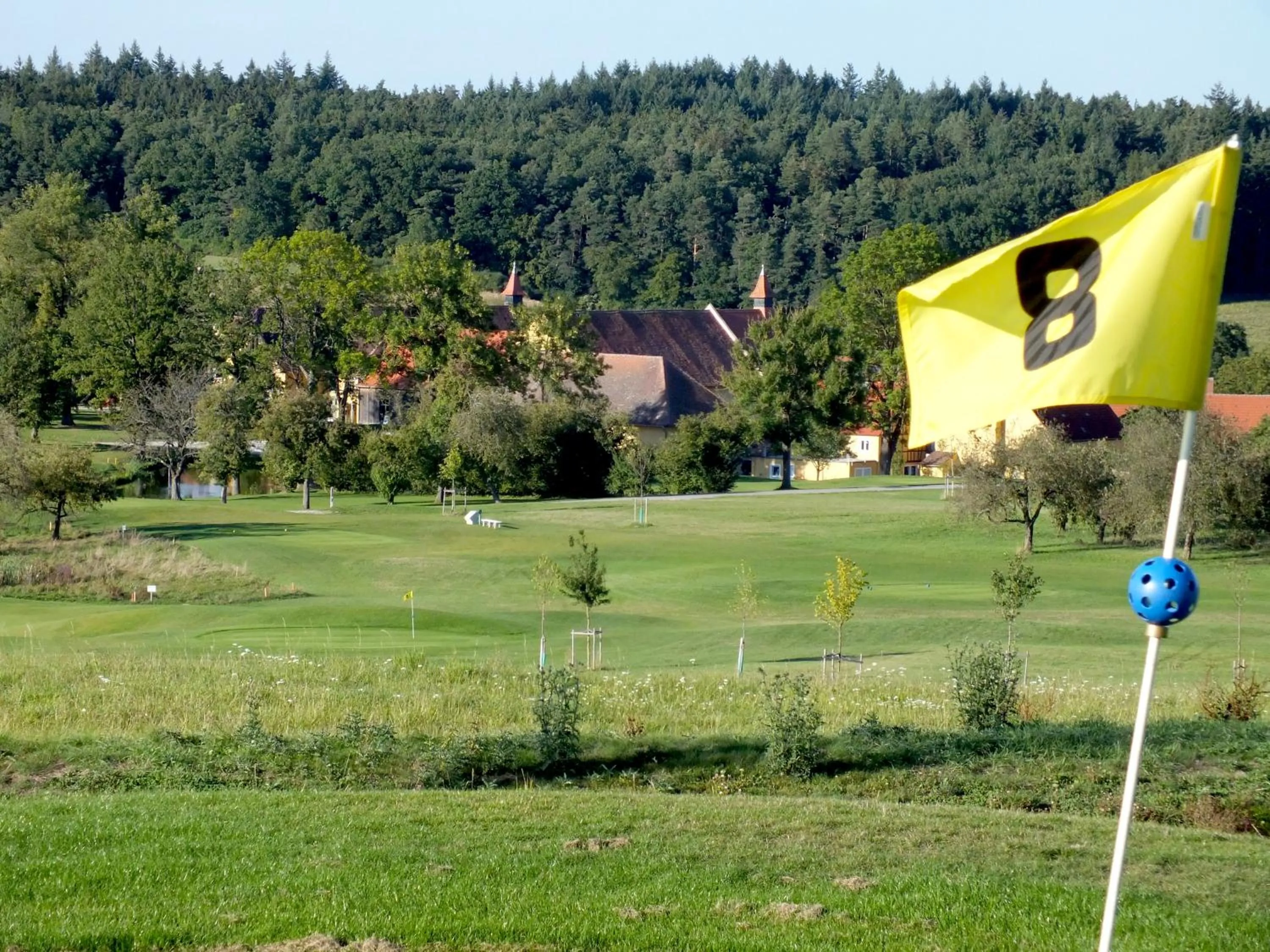 Golfcourse in Hotel-Gasthof Die Post Brennerei Frankenhöhe