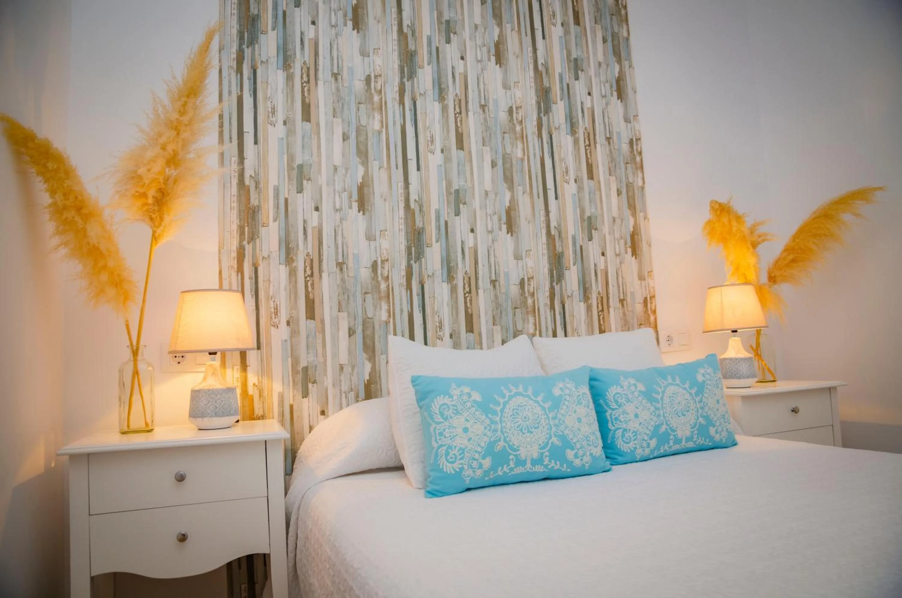 Bed in Hostal Restaurante Benalup Golf