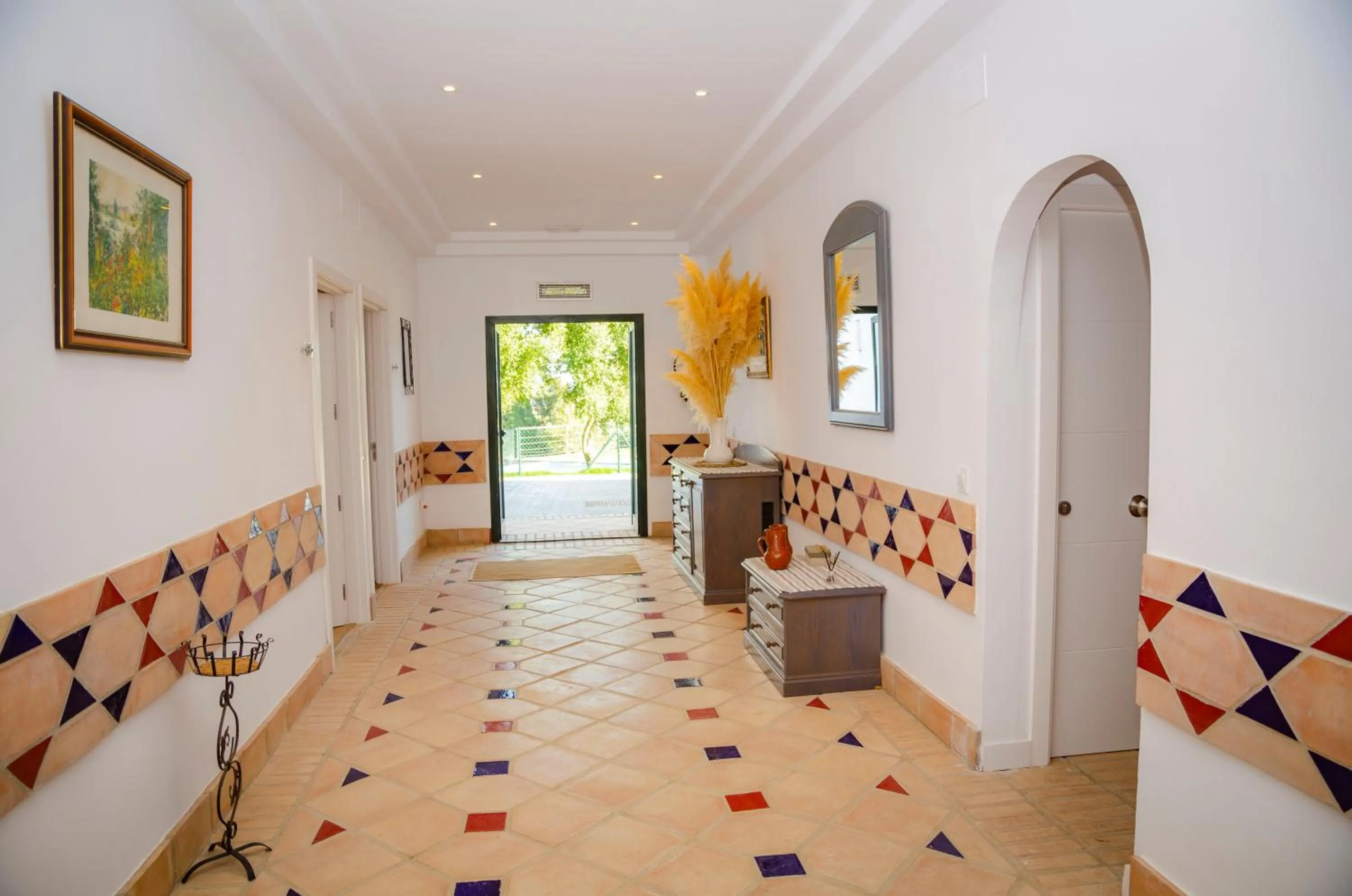 Lobby or reception in Hostal Restaurante Benalup Golf