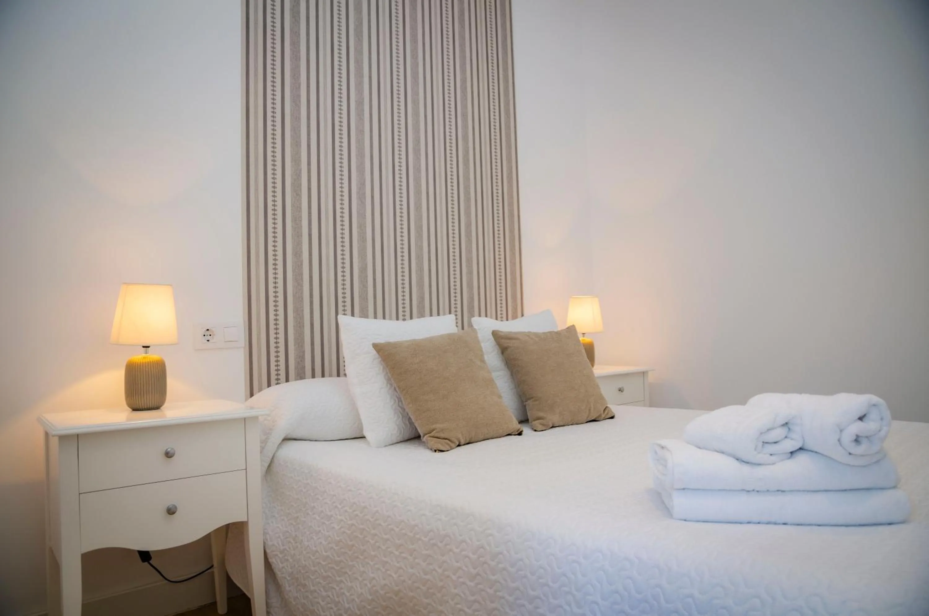 Bed in Hostal Restaurante Benalup Golf