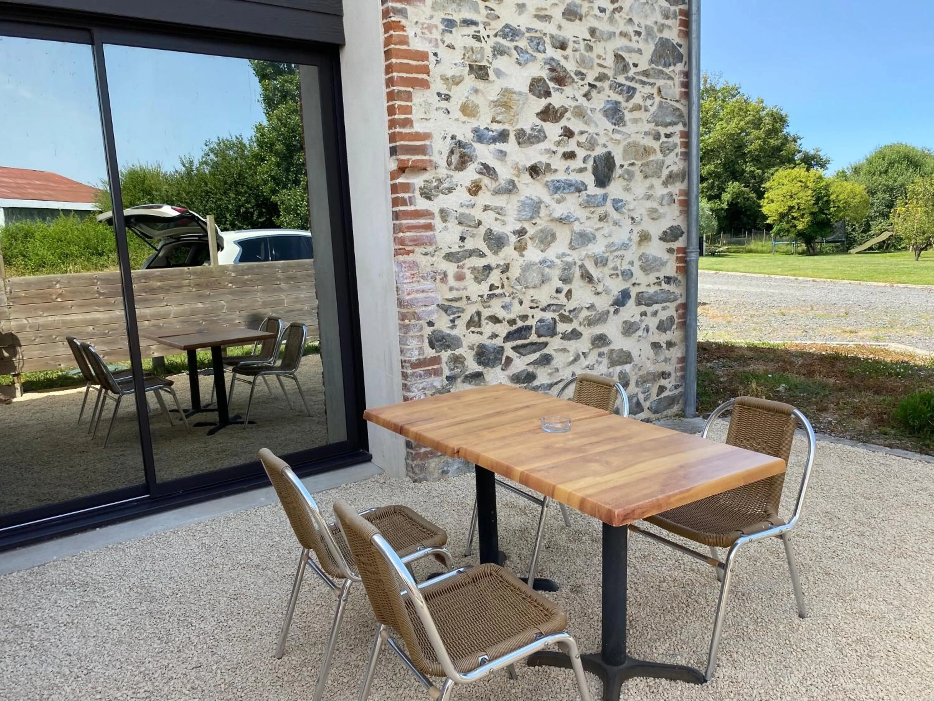 Patio in LA GRANDE THIBAUDIERE