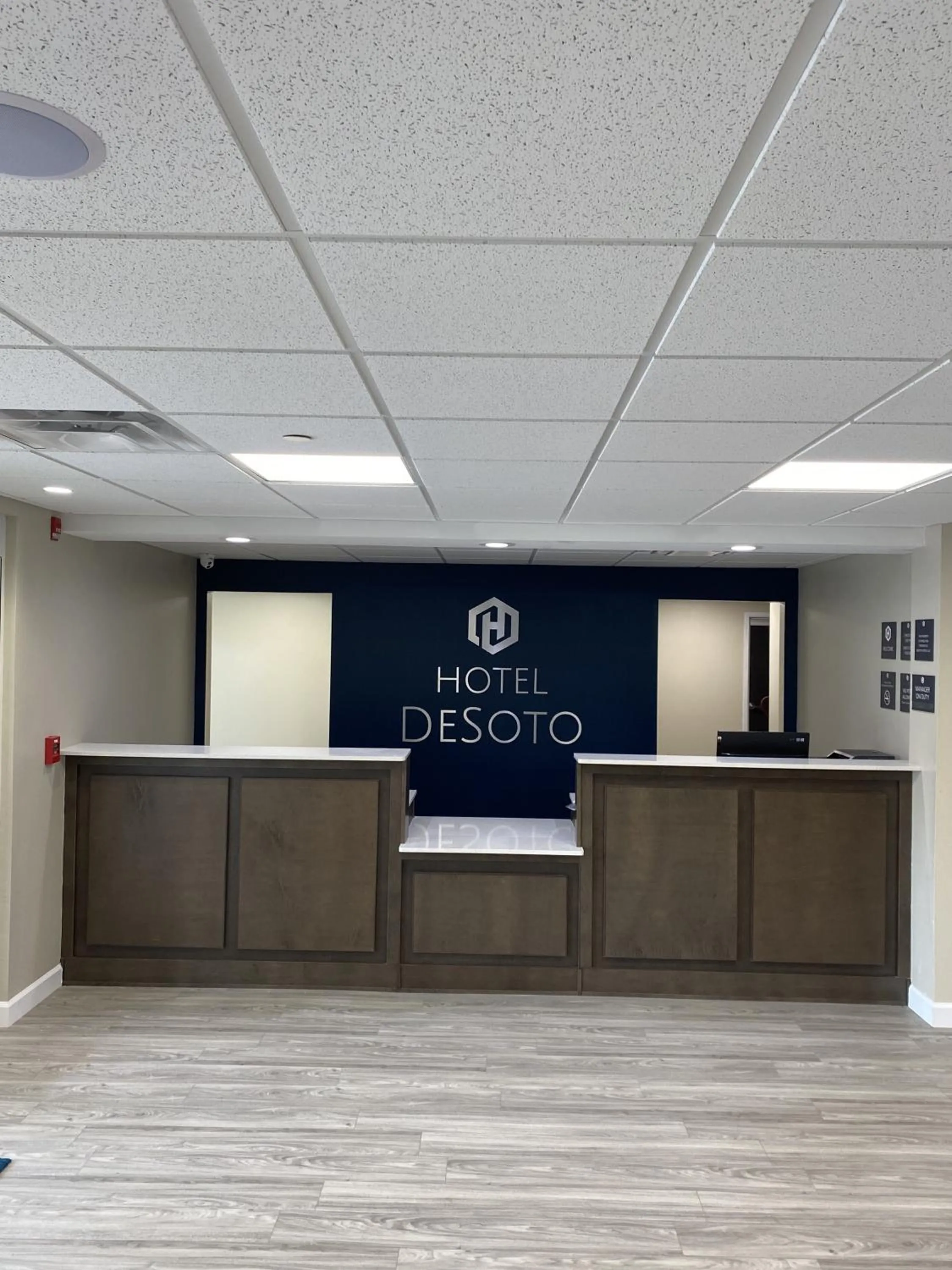 Lobby or reception in Hotel DeSoto