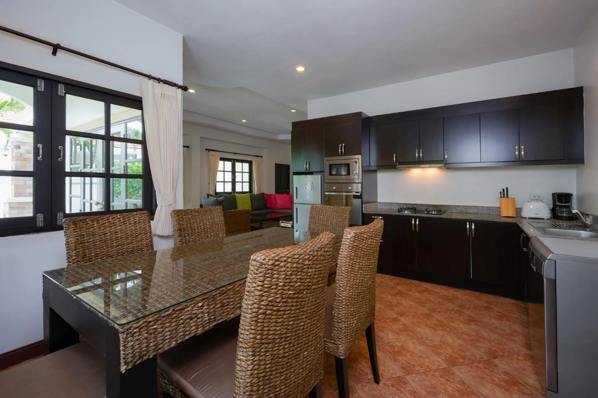 Dining area in Orchid Paradise Homes OPV 05
