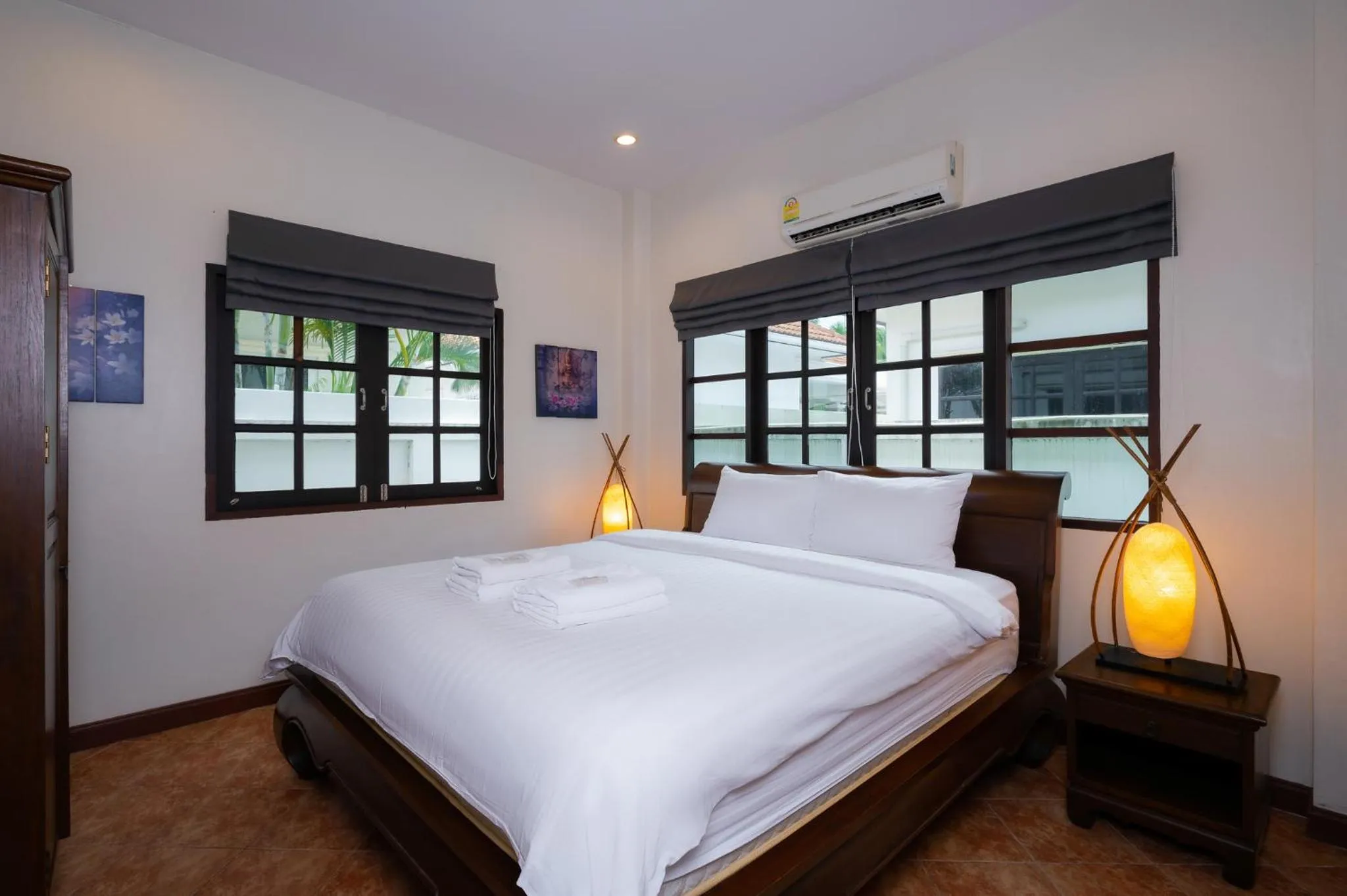 Bedroom, Bed in Orchid Paradise Homes OPV 05