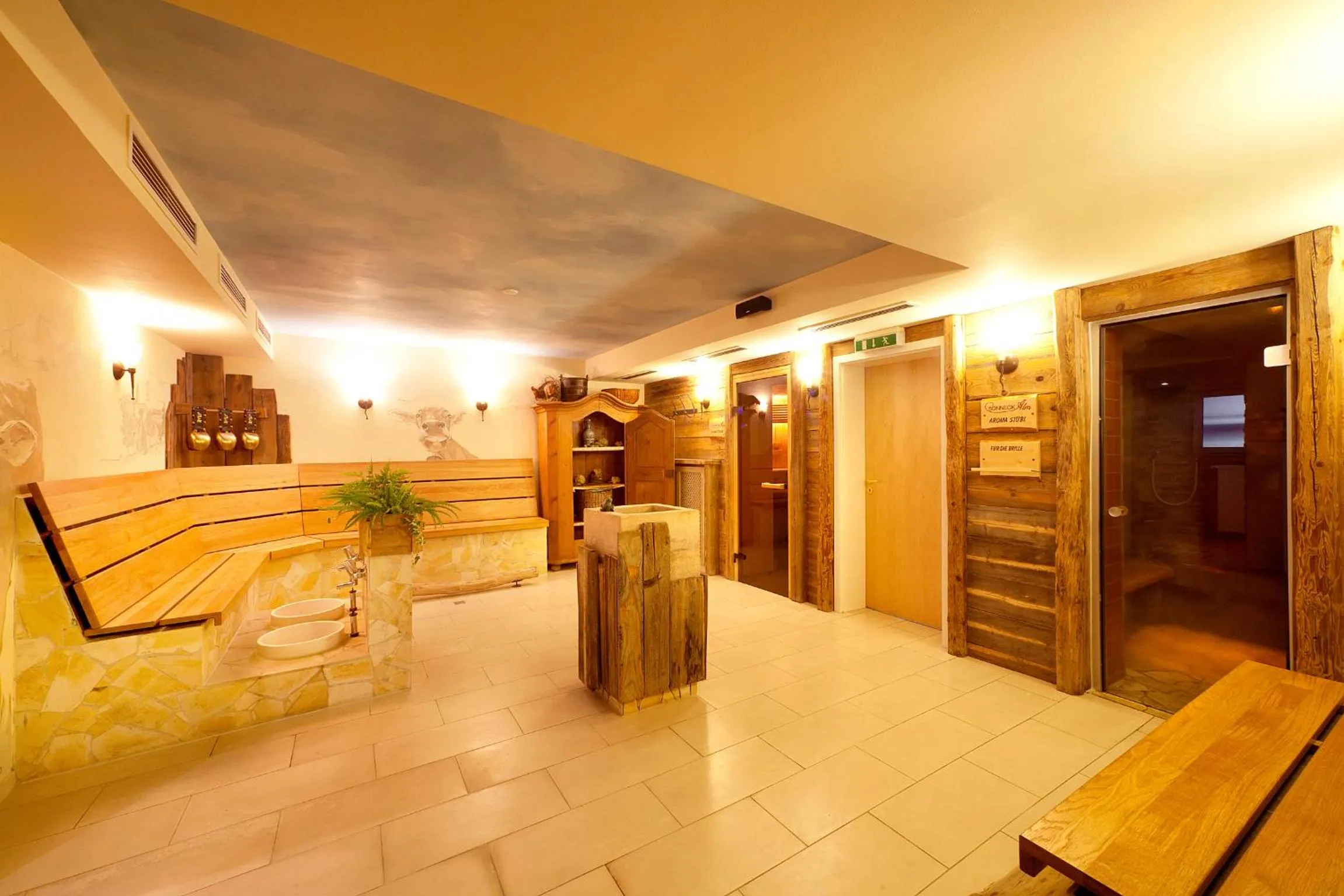 Spa and wellness centre/facilities in Ringhotel Sonneck