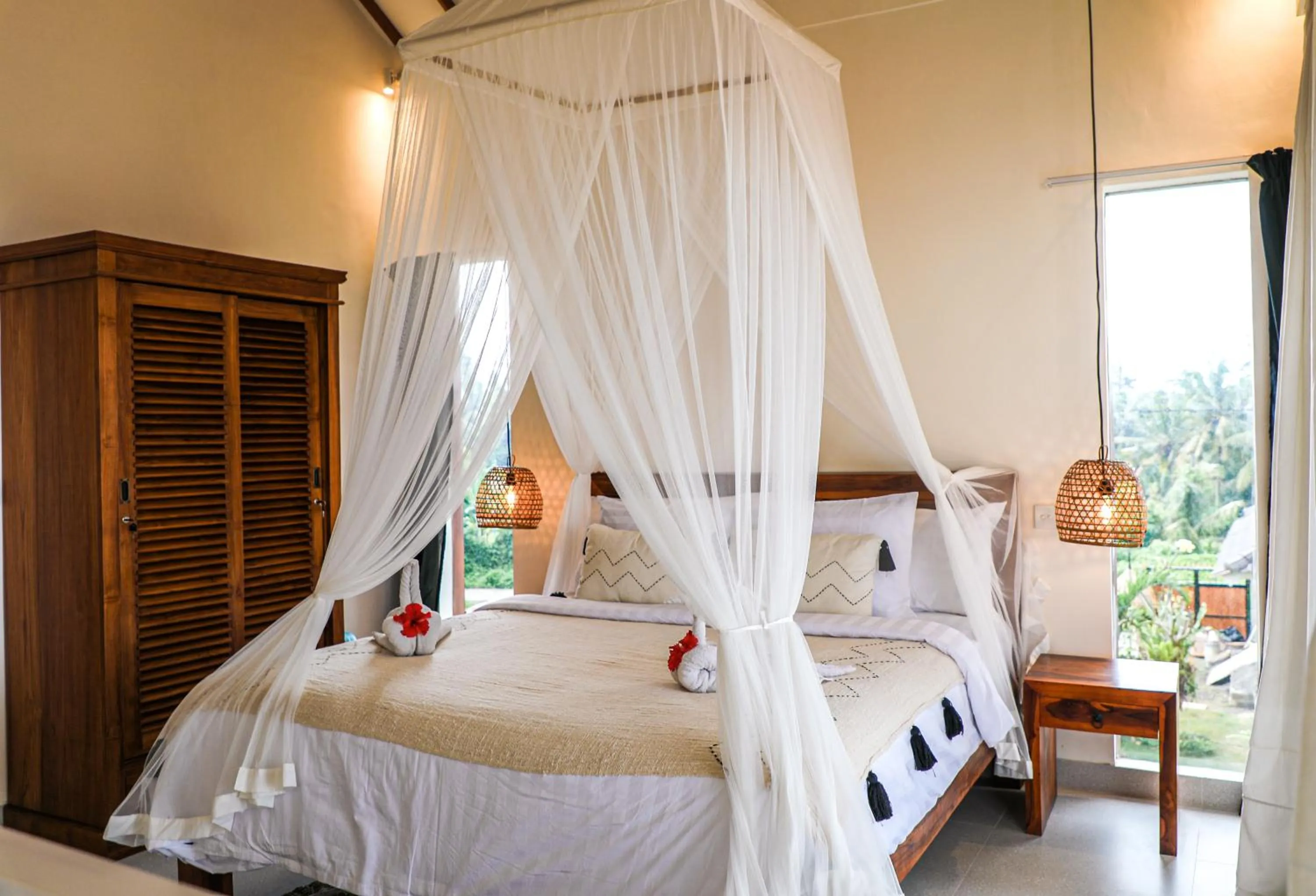 Bed in The Kailas Ubud