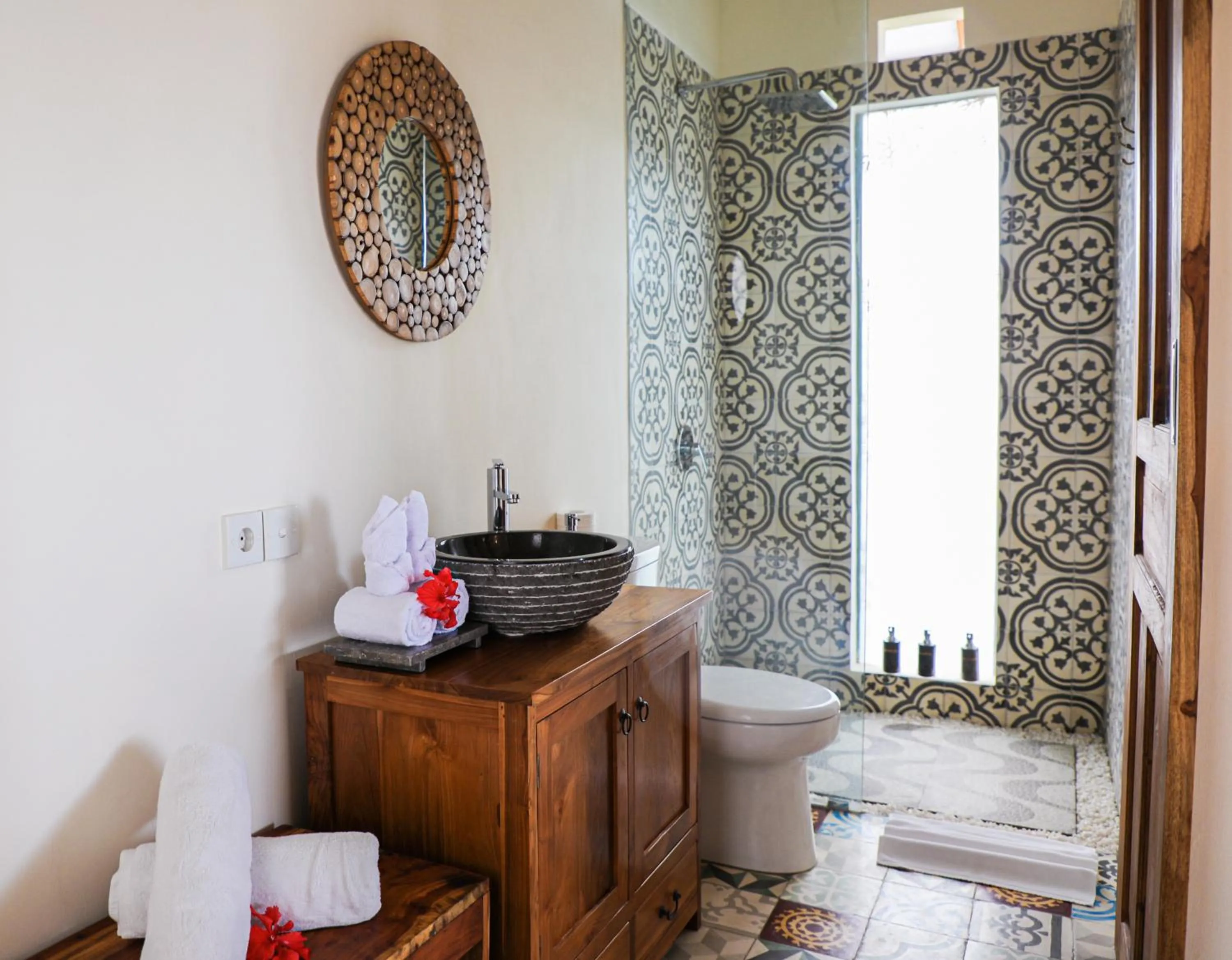 Bathroom in The Kailas Ubud