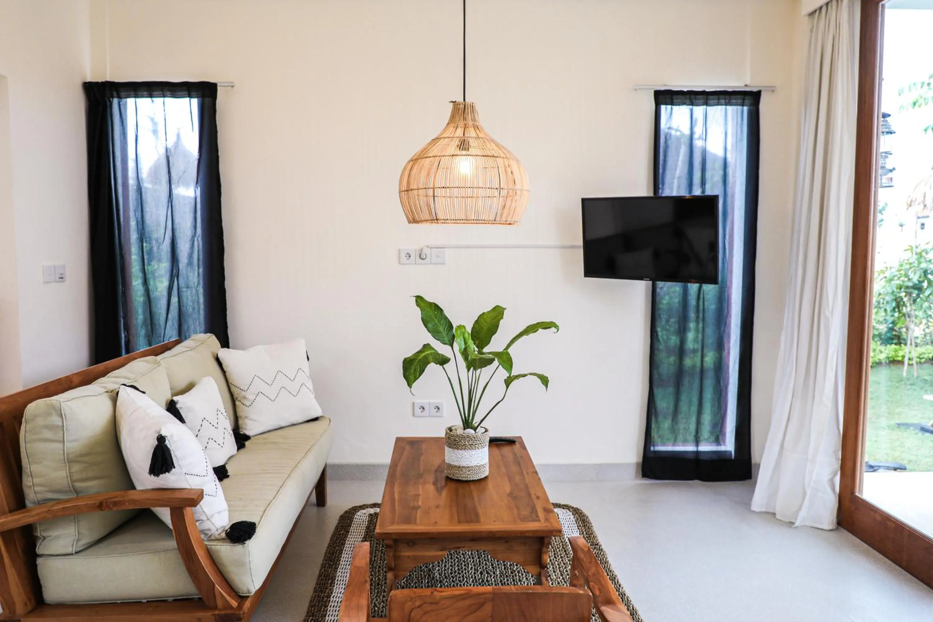 Living room in The Kailas Ubud