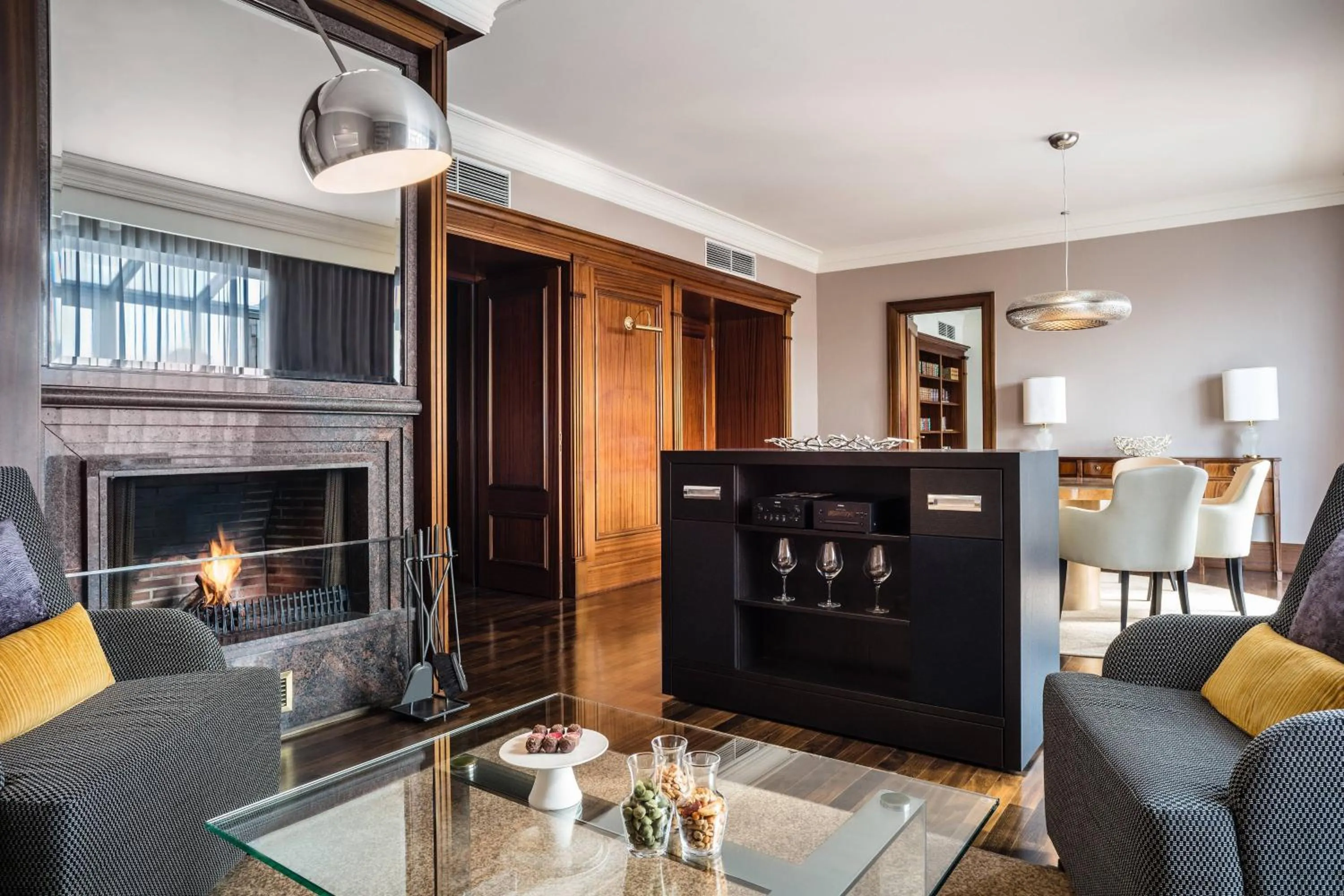 Living room in Le Méridien Stuttgart