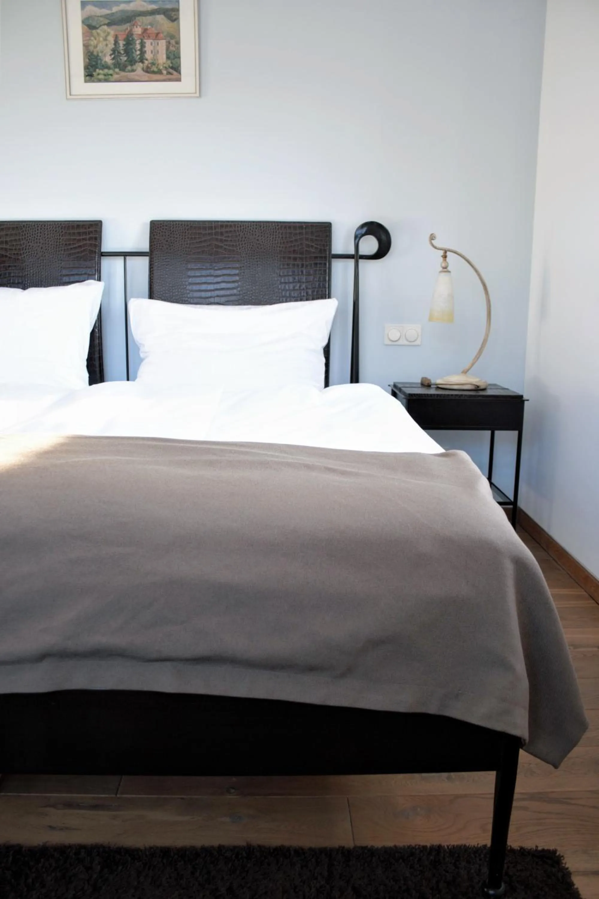 Bed in Hotel Residenz im Schloss Neuweier