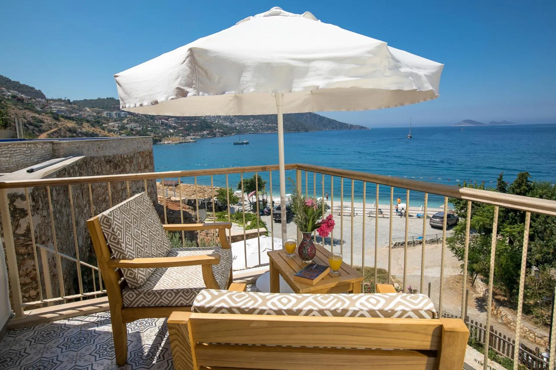 Balcony/Terrace in Pier House Hotel
