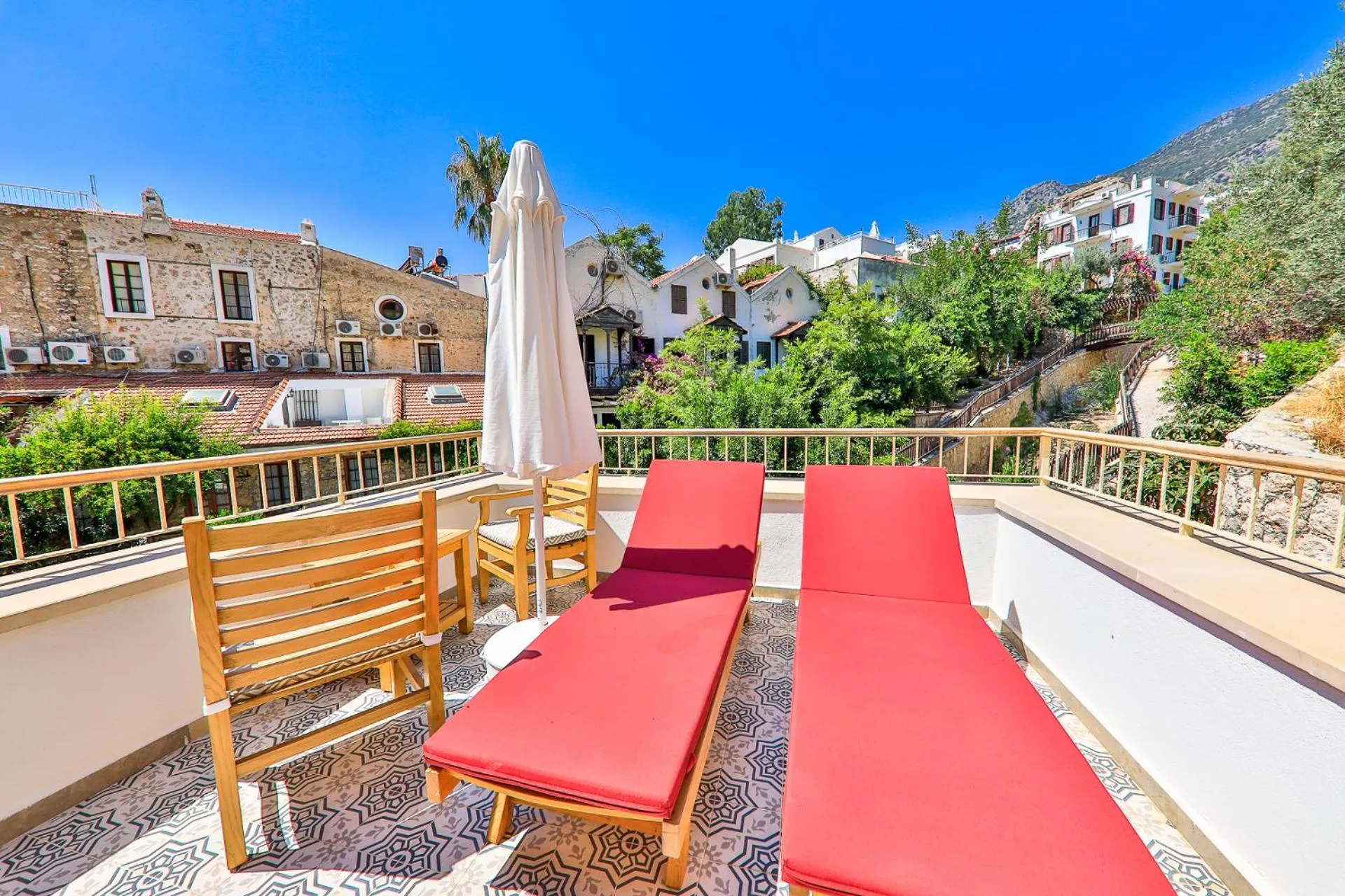 Balcony/Terrace in Pier House Hotel