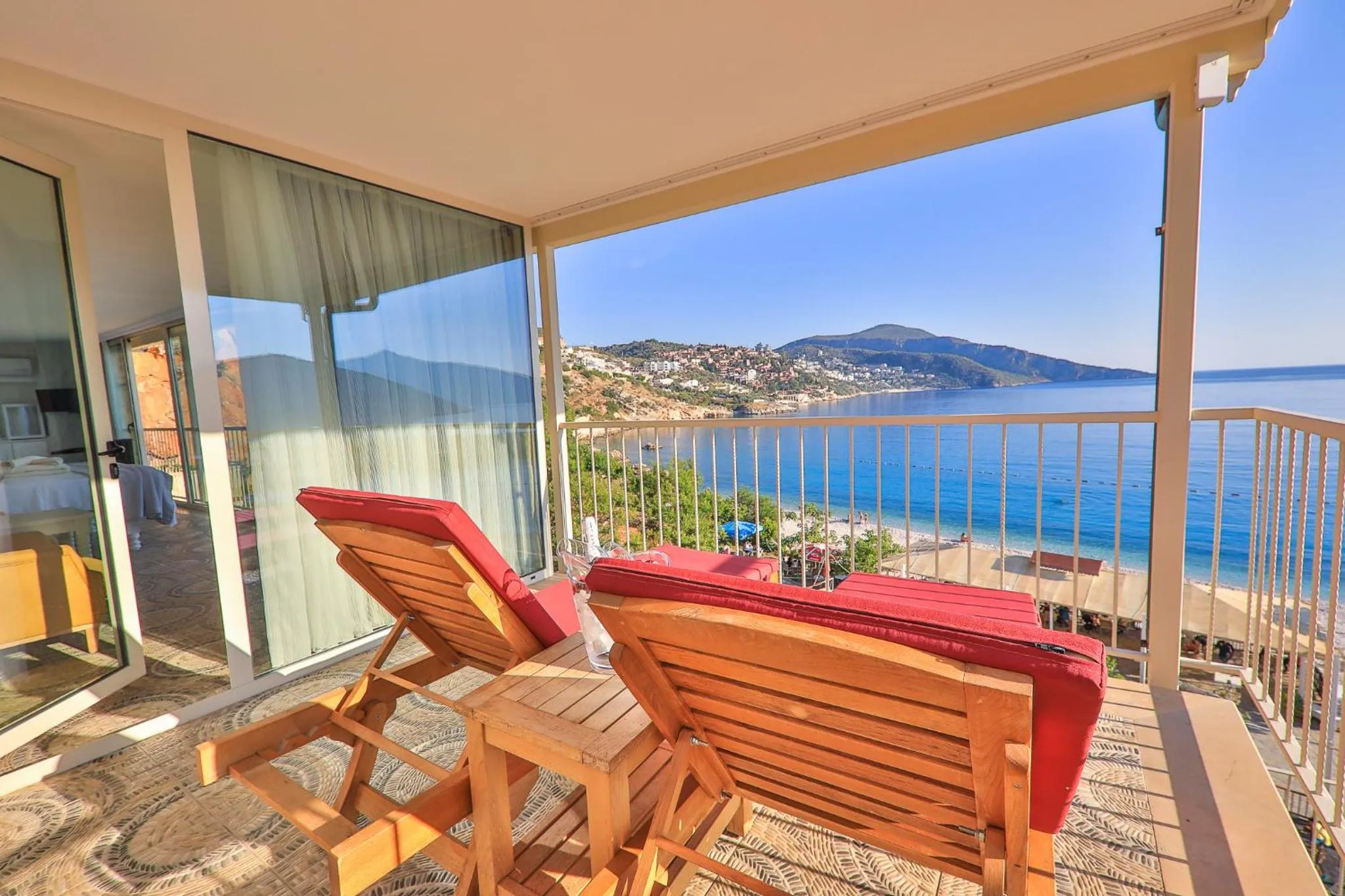 Balcony/Terrace in Pier House Hotel