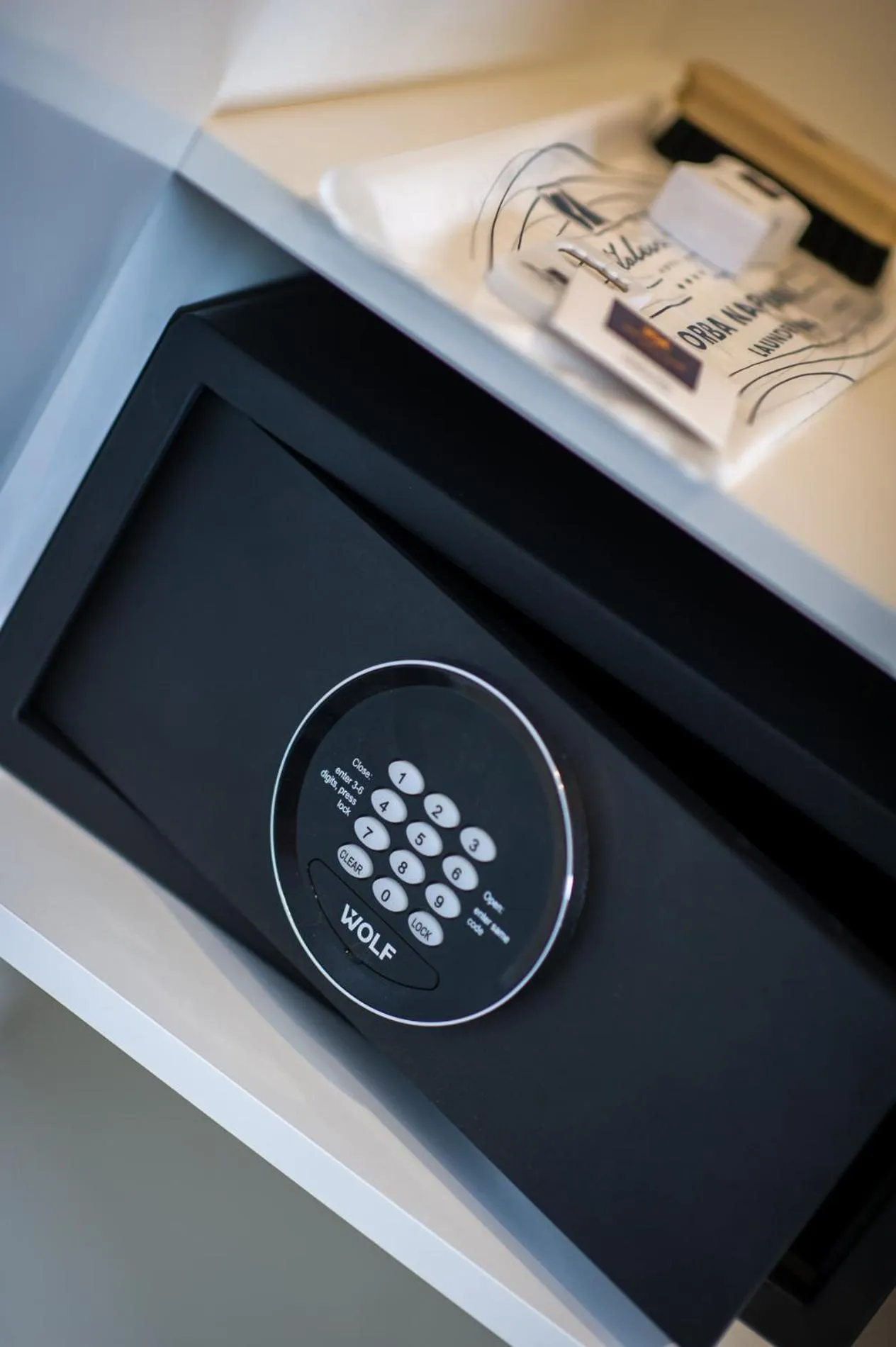 safe in Hotel Zalewski