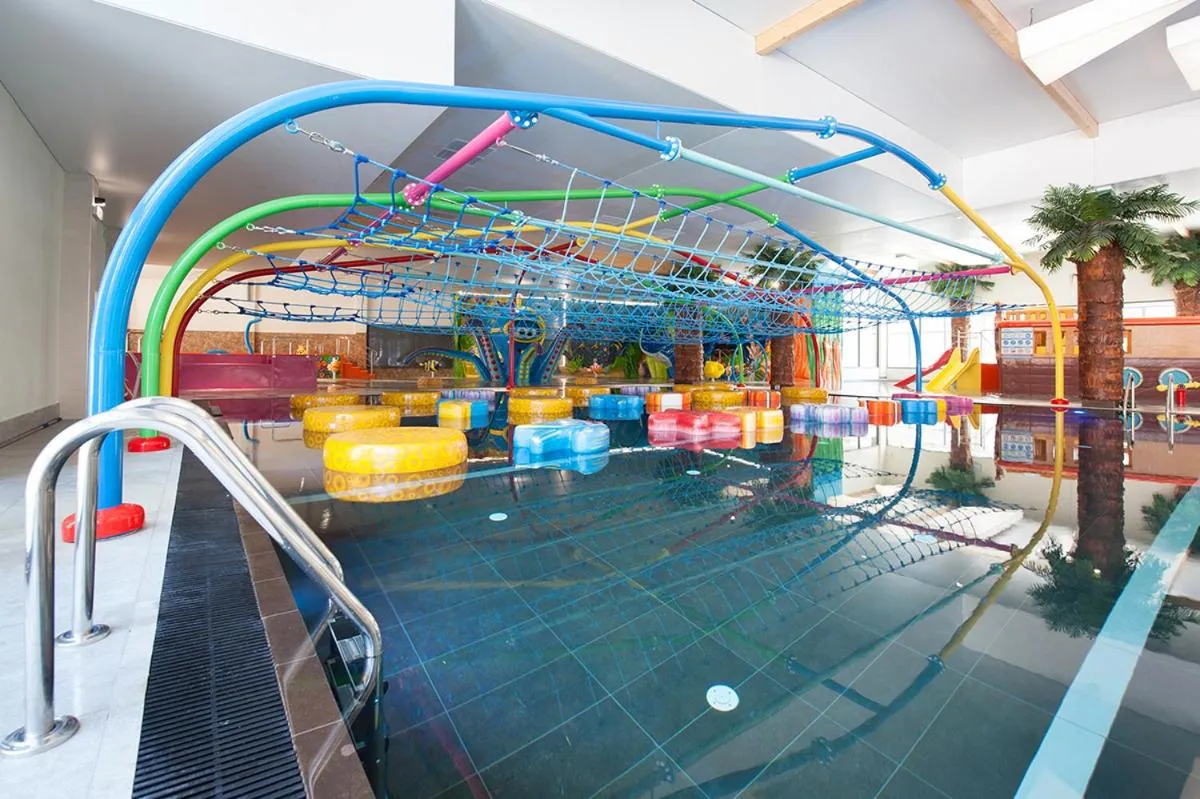 Aqua park in Hotel Zalewski