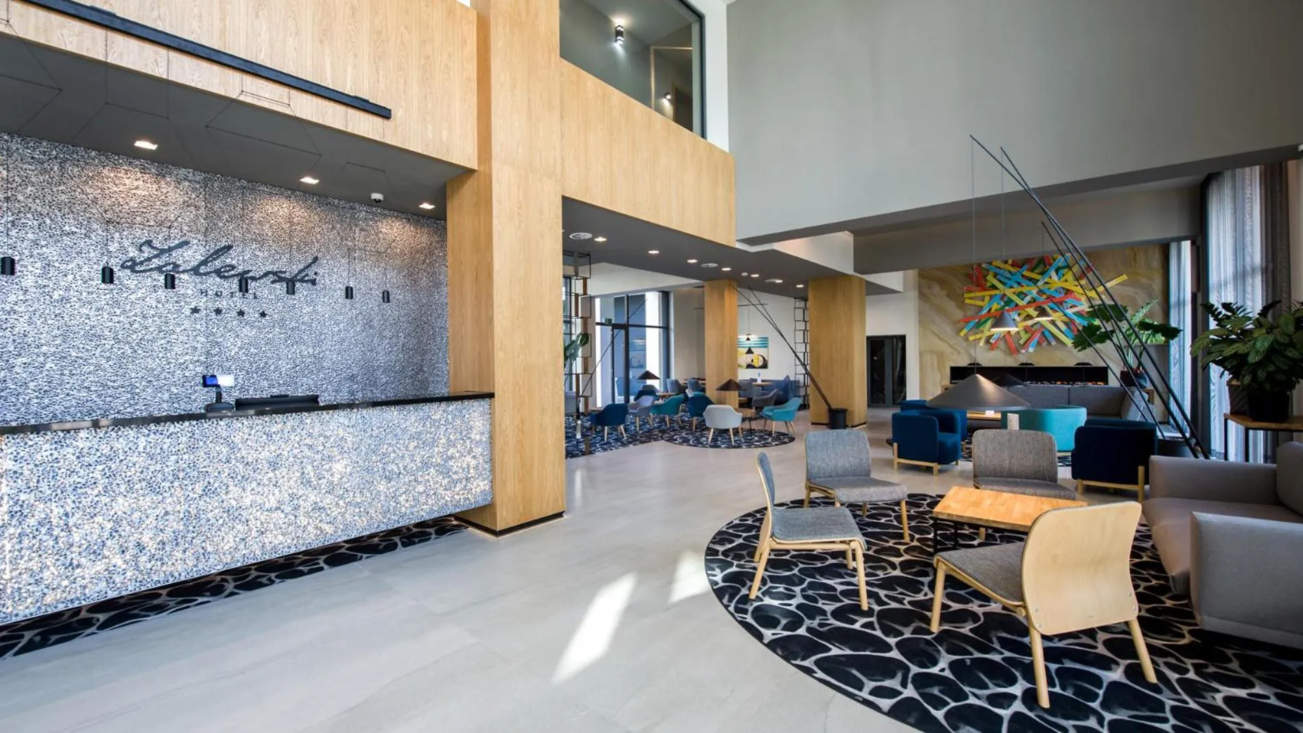 Lobby or reception in Hotel Zalewski