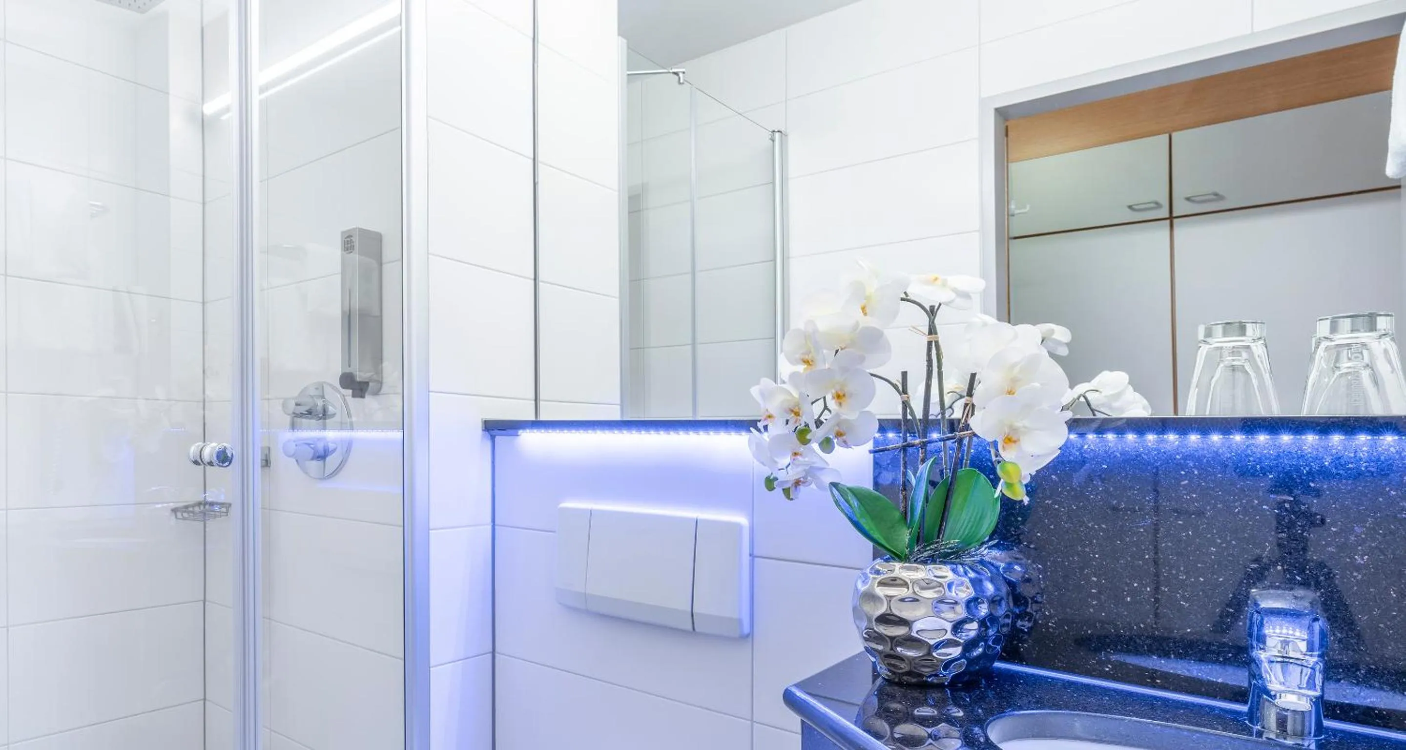 Shower in PLAZA INN Braunschweig City Süd