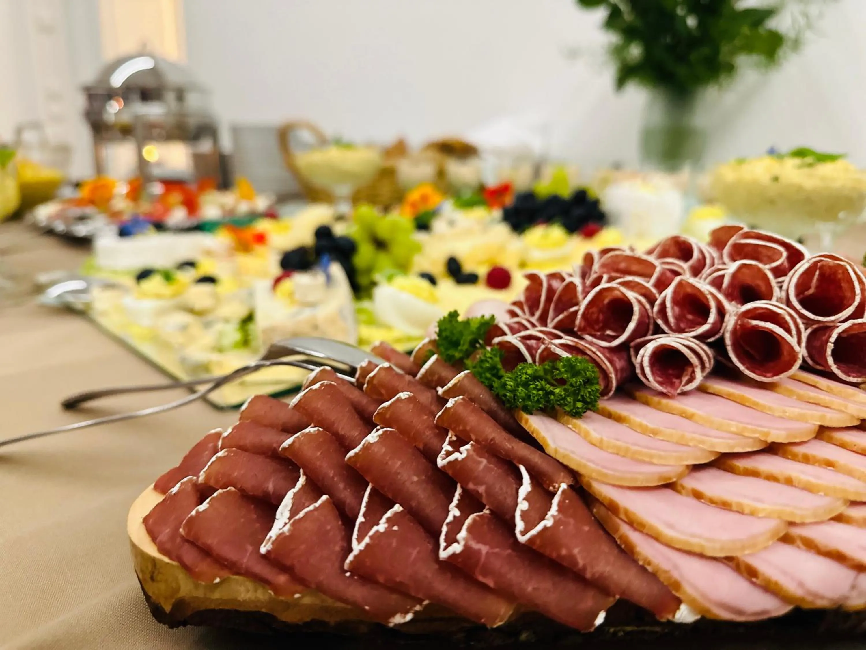 Food in Haus Rosenbaum am Rennsteig Gruppenhaus - Pension - Begegnungsstätte bis 50 Personen