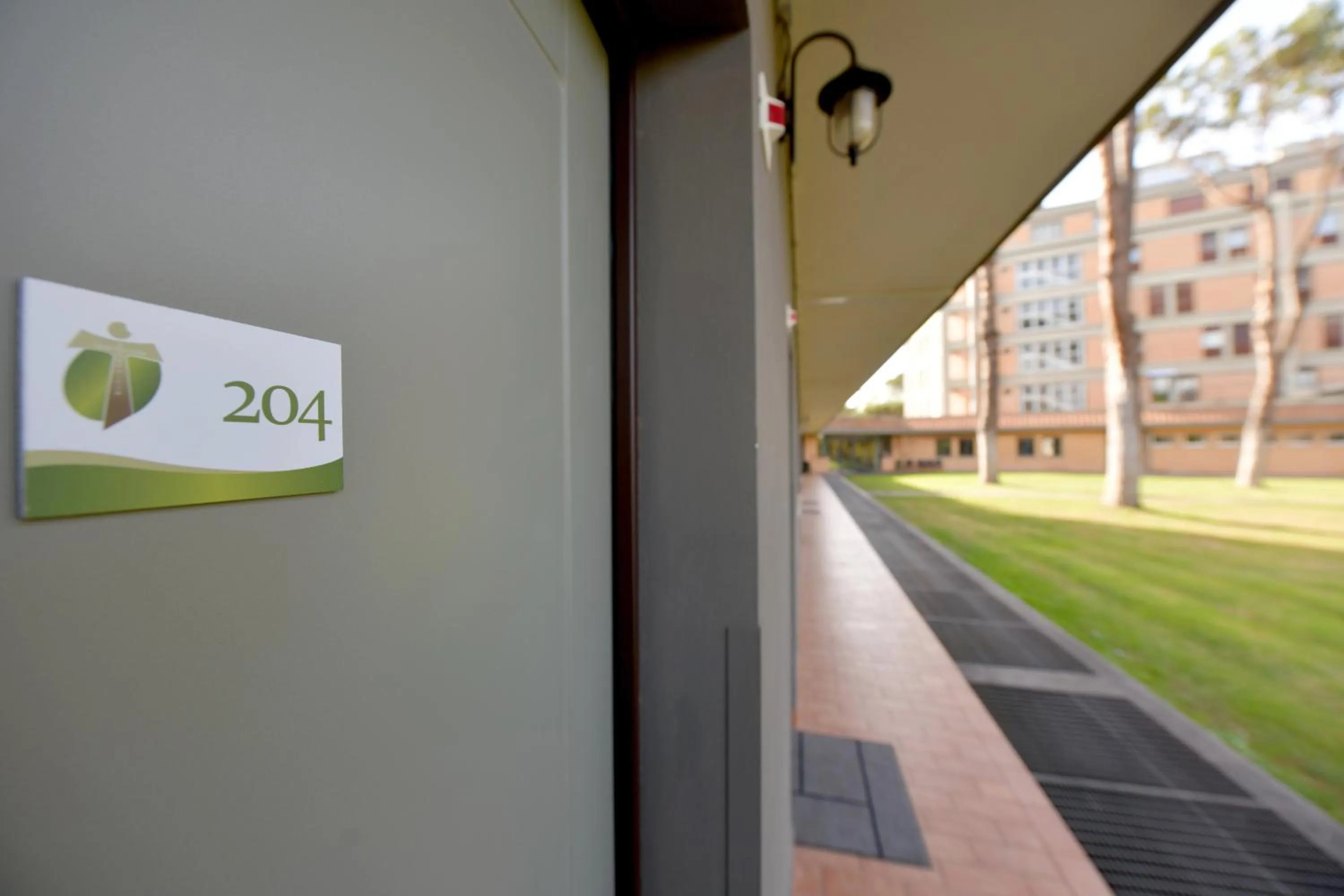 Garden in Serafico Guesthouse